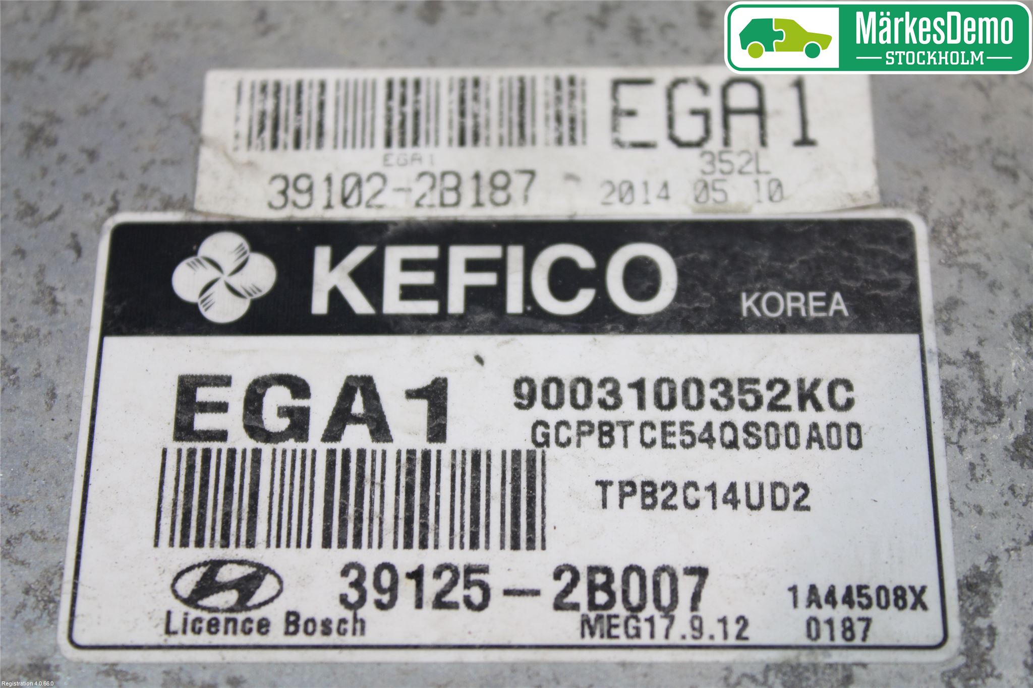 Hyundai i20 PB 09-14 Styrenhet Insprut Bensin