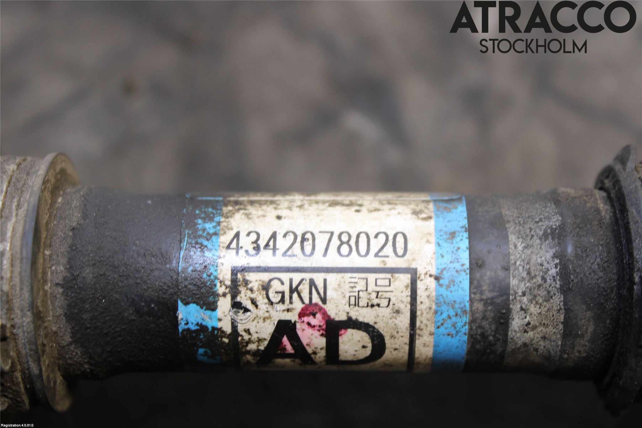 Lexus NX 300h 15-21 Drivaxel Fram Vänster