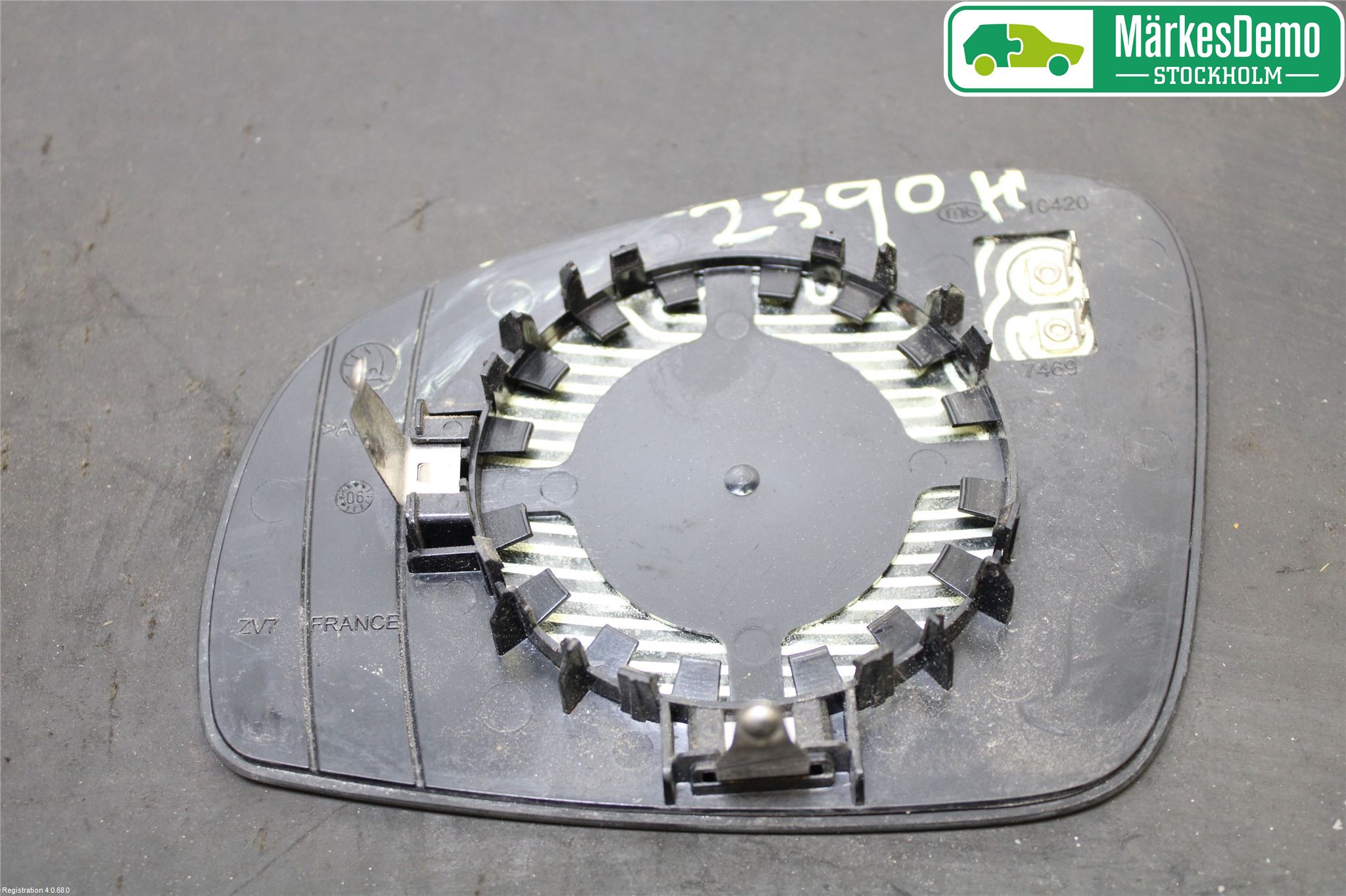 Skoda ROOMSTER Spegelglas Hö