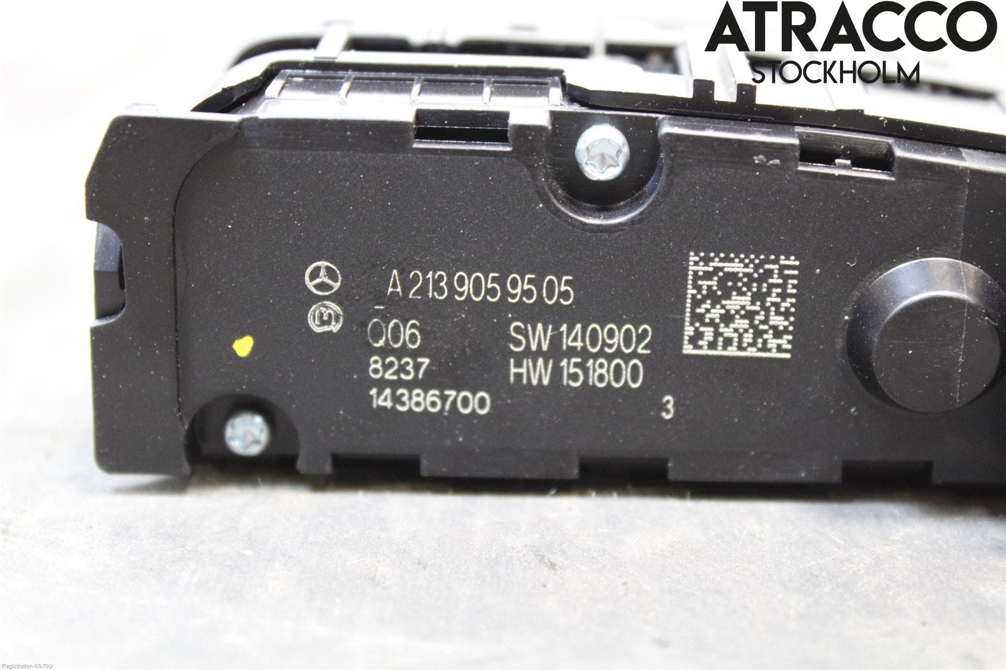 Mercedes-Benz MB E-KLASS (W213) 16-23 Strömställare Multifunktion