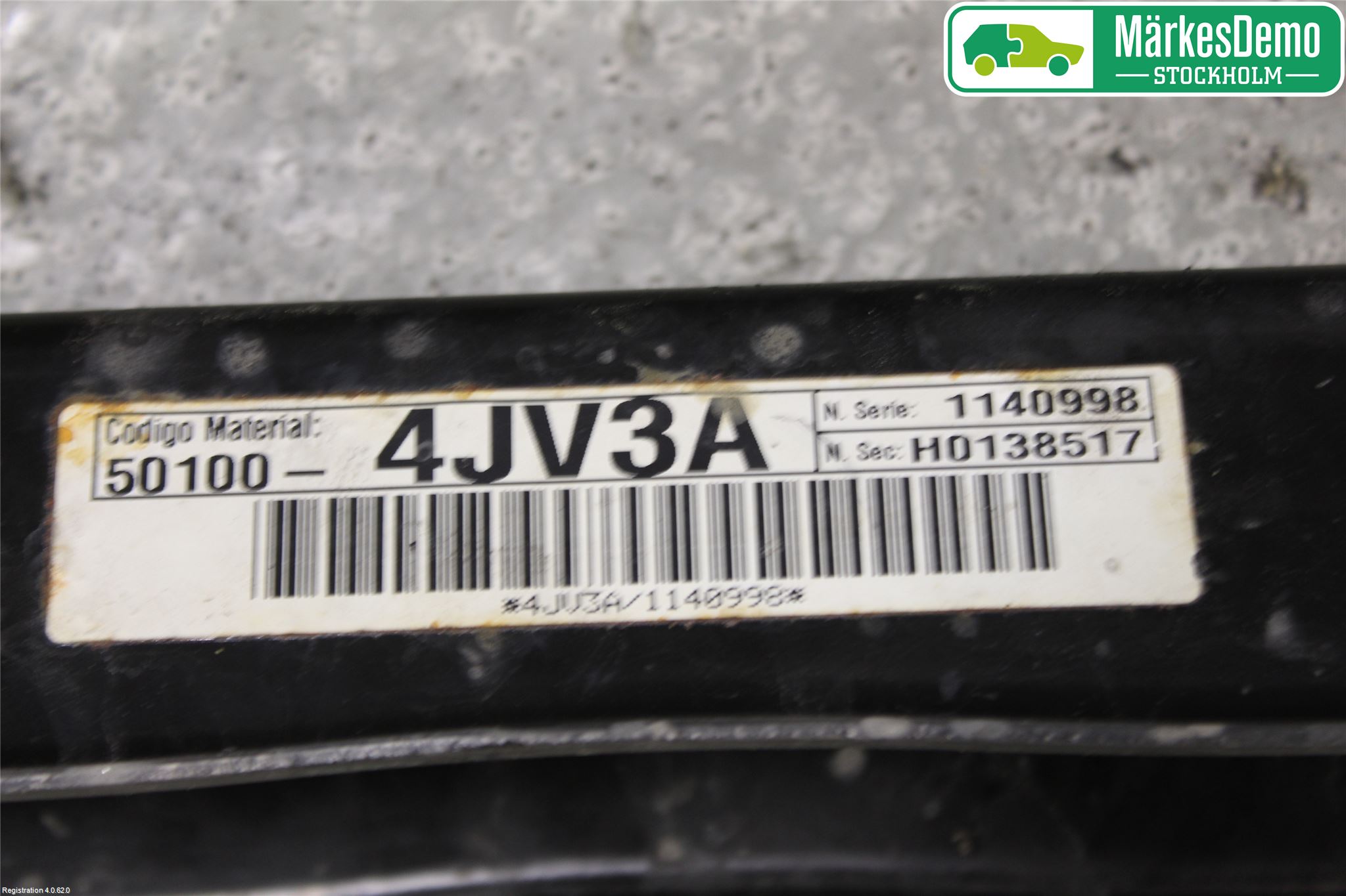 Nissan NAVARA, TREK-1 17-21 Stötfångarbalk Fram