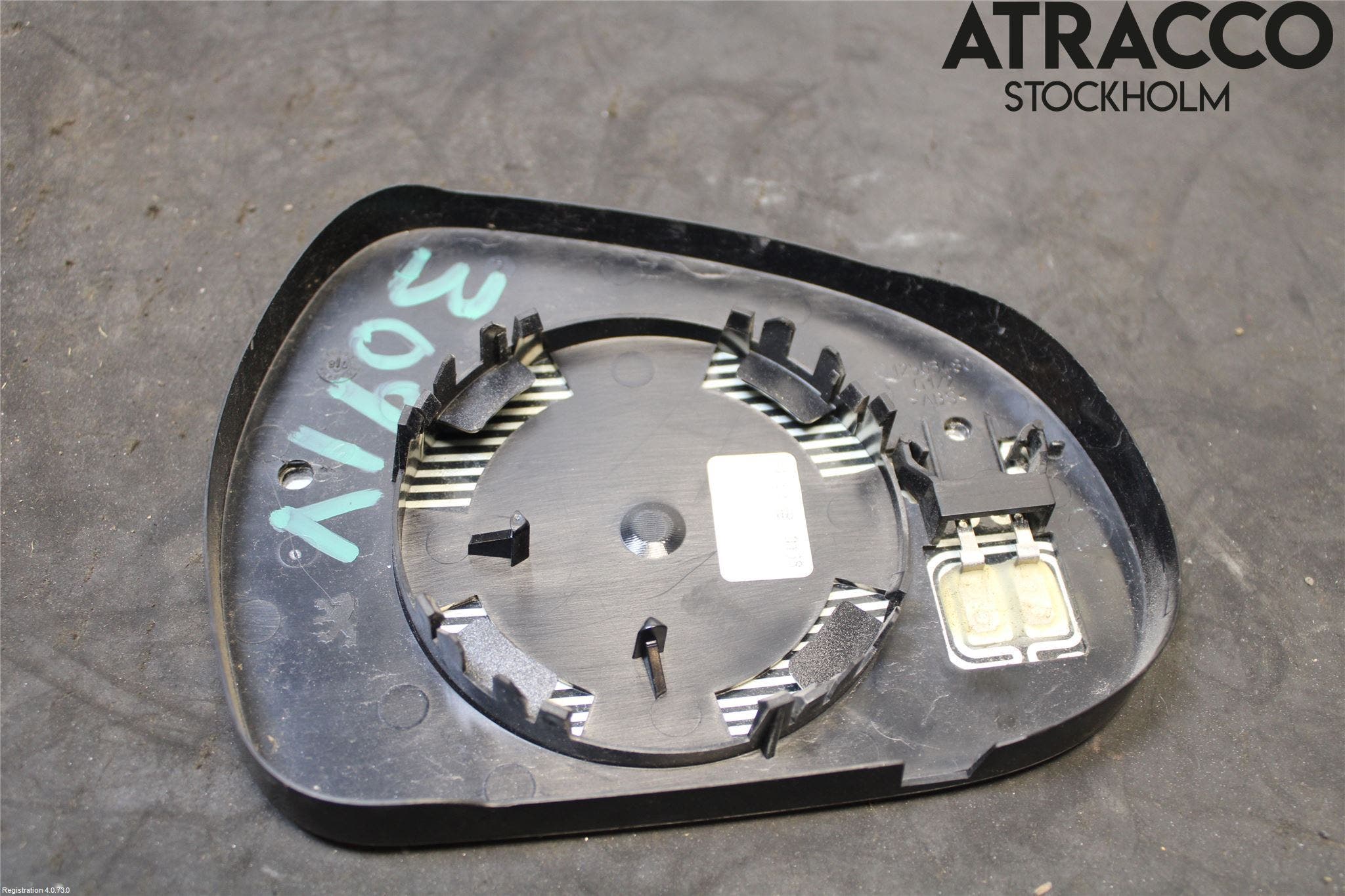 Peugeot 308 08-13 Spegelglas Vä