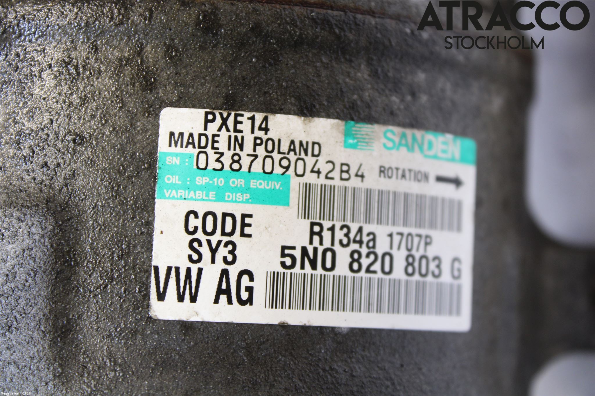 Skoda FABIA 07-14 Ac Kompressor