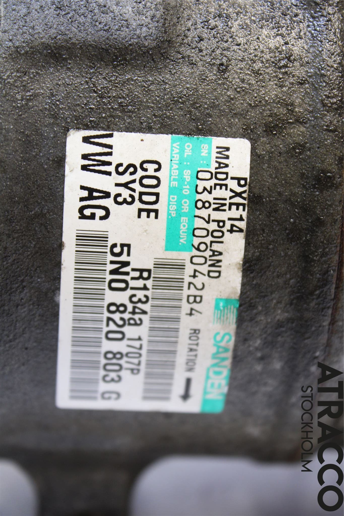 Skoda FABIA 07-14 Ac Kompressor