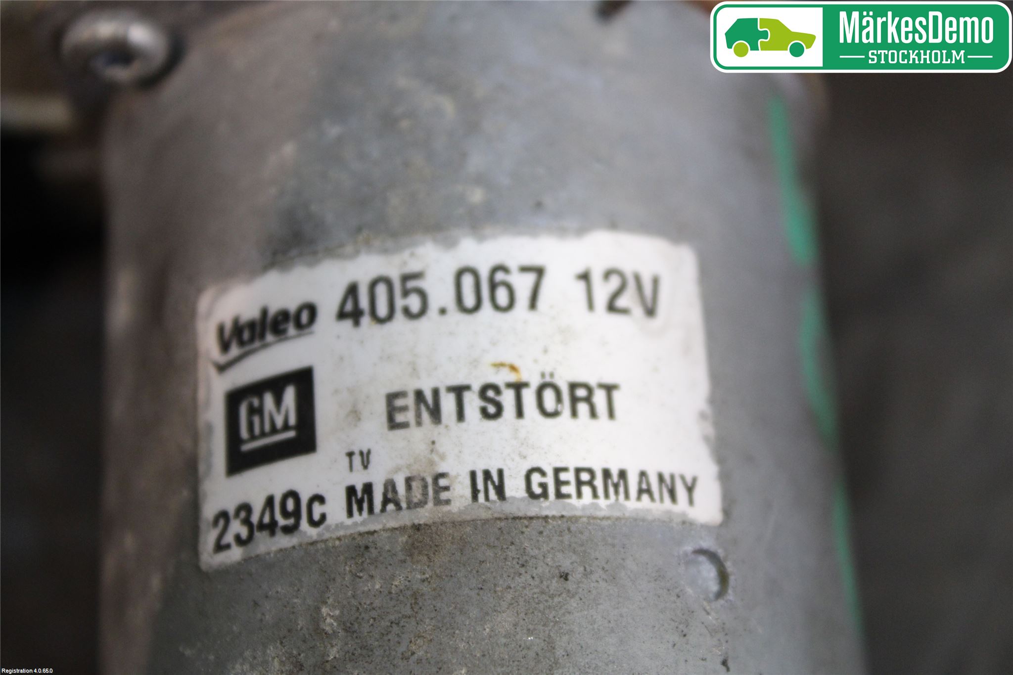 Opel CORSA D 07-14 Torkarmotor Vindruta