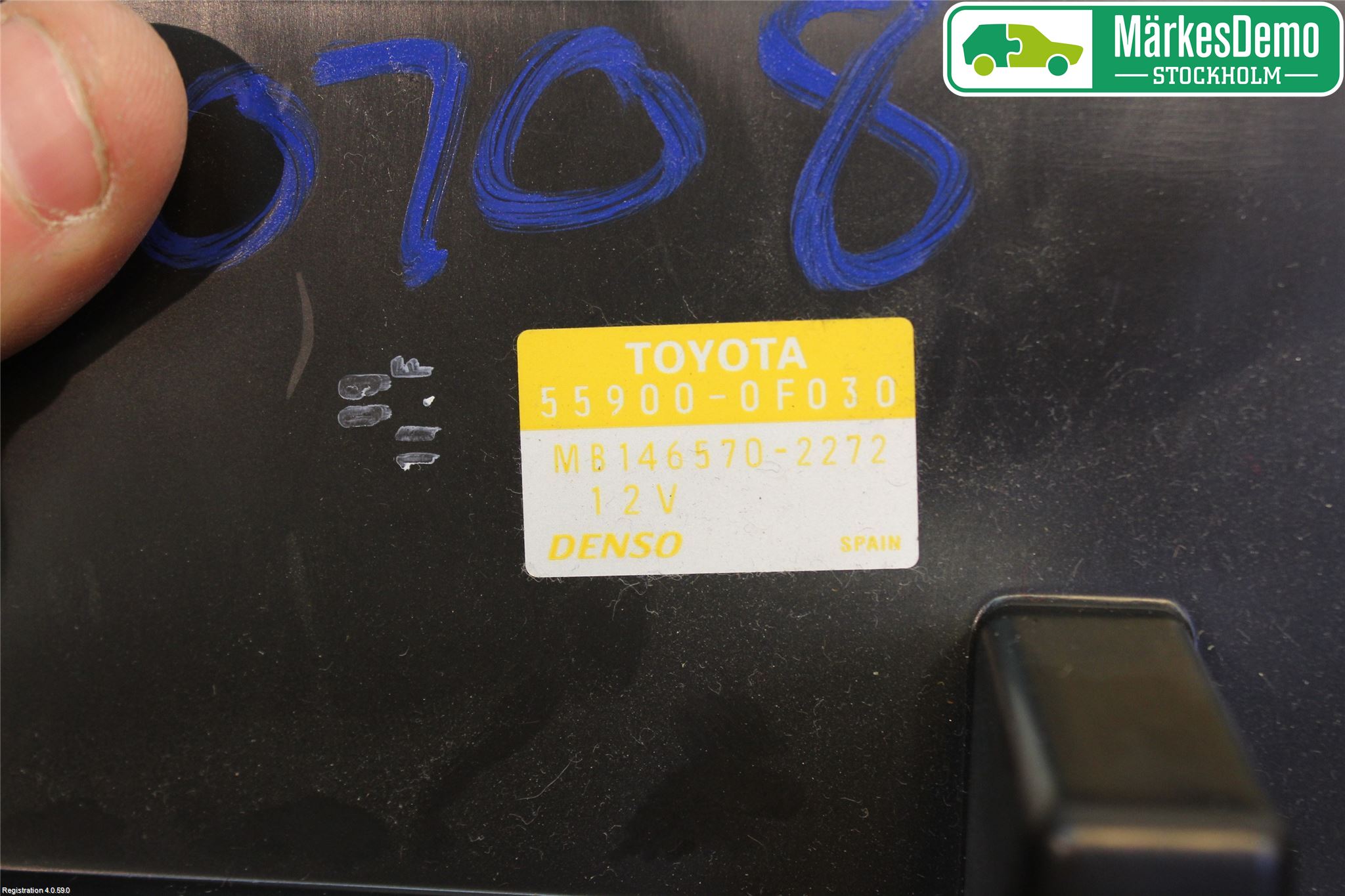 Toyota COROLLA VERSO 04-07 Ac Styrenhet Ac Manöveren