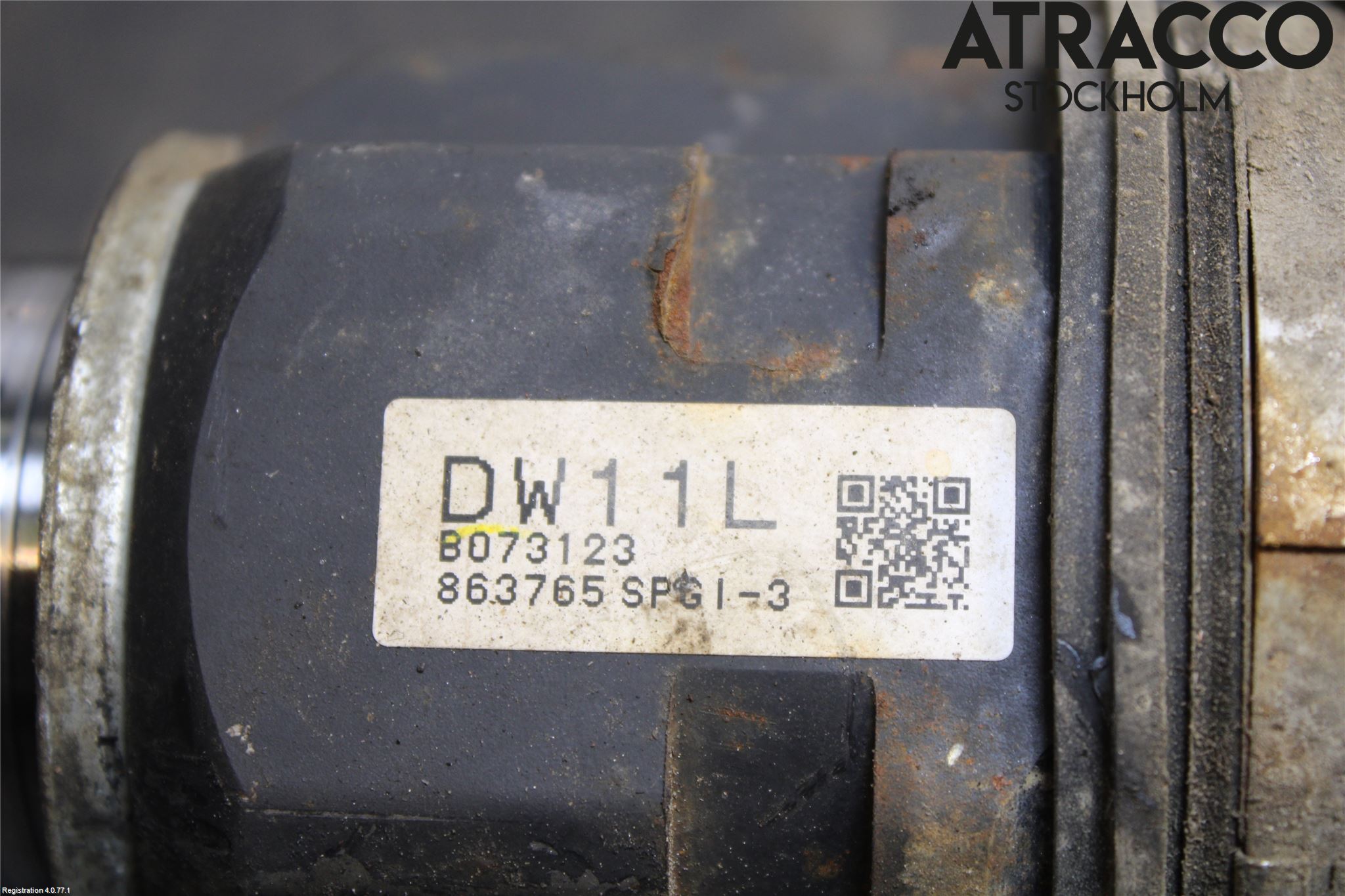 Toyota PRIUS ZVW30 09-20 Drivaxel Fram Vänster