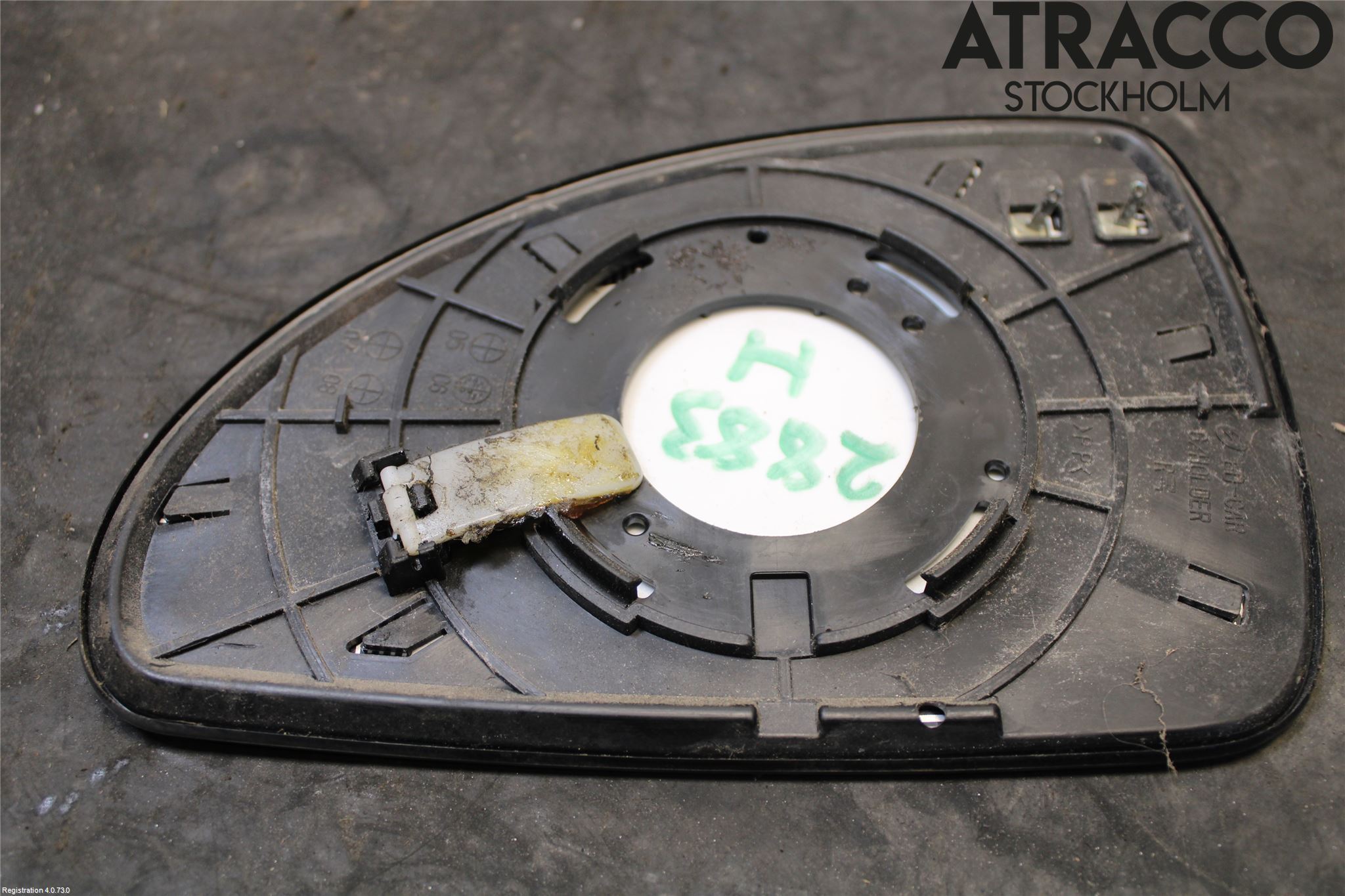 Kia CEED 06-12 Spegelglas Hö