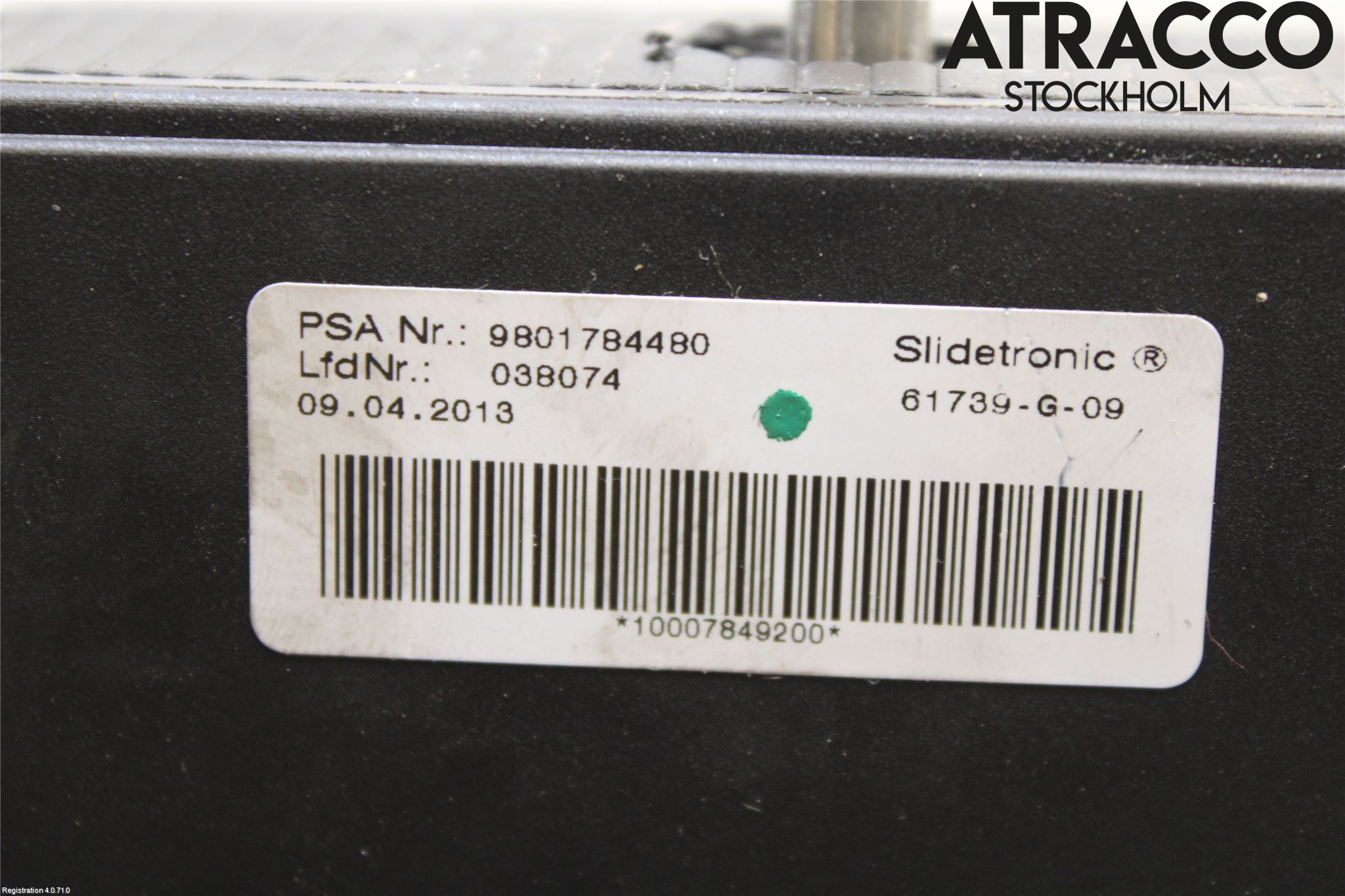 Citroen DS5 Växelspak