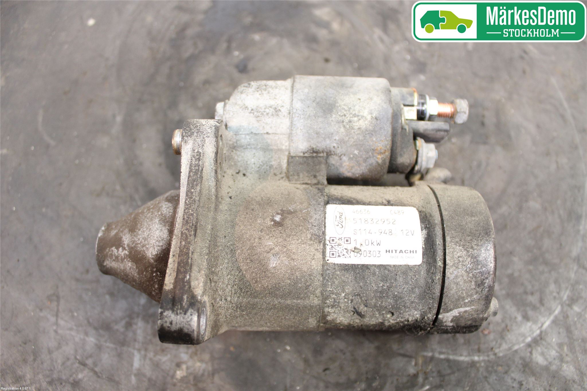 Ford KA 09-16 Startmotor