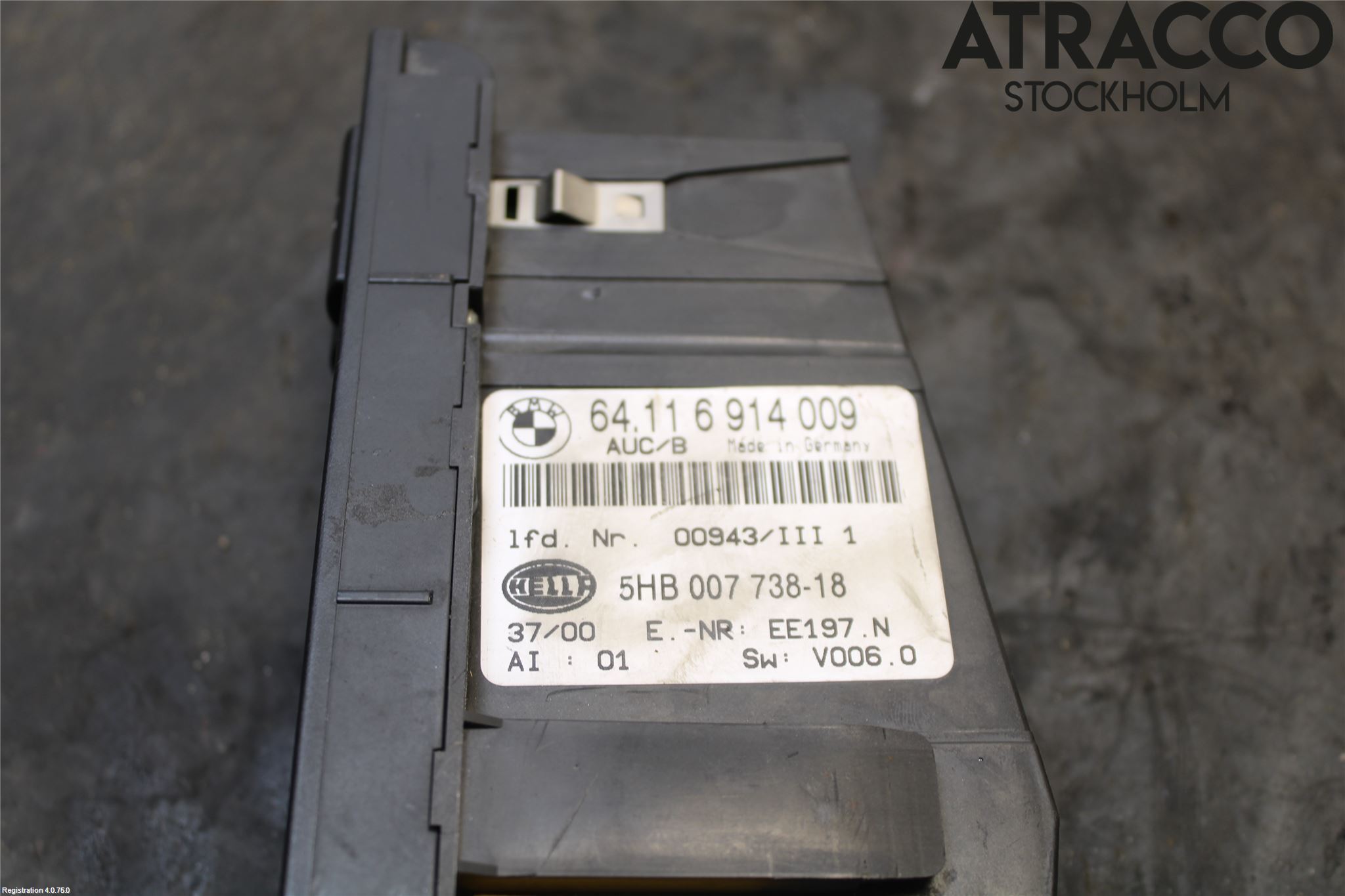 BMW 3 E46      98-05 Ac Styrenhet Ac Manöveren