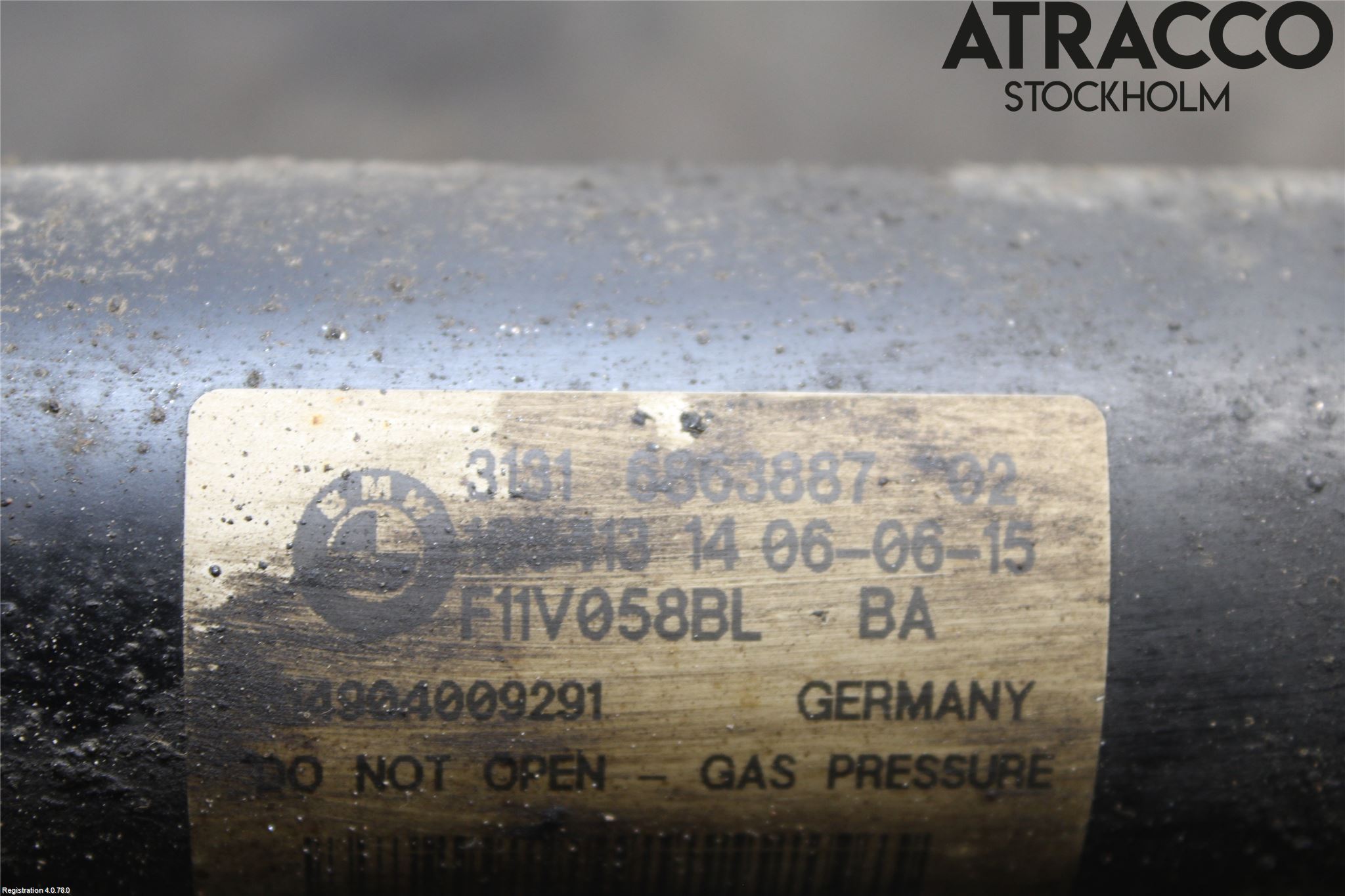 BMW 5 F10/F11/F18 09-17 Fjäderben Fram Vänster