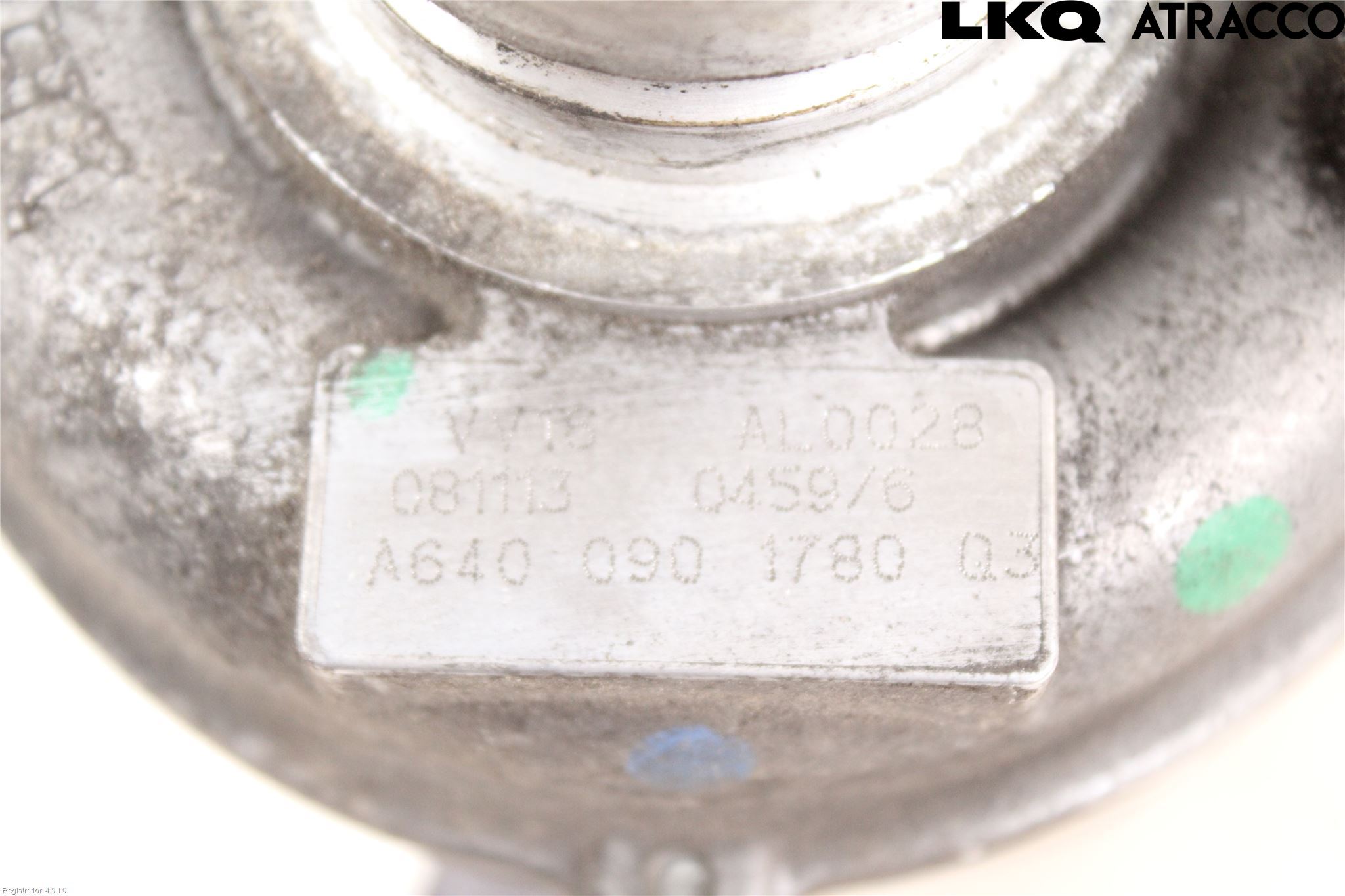 Mercedes-Benz MB A-KLASS (W169) 04-12 Turboaggregat
