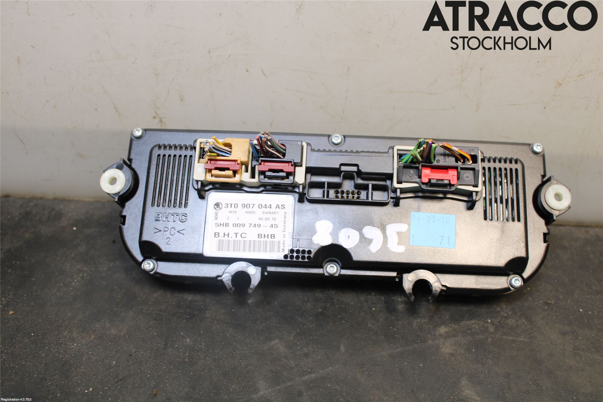 Skoda SUPERB 09-15 Ac Styrenhet Ac Manöveren