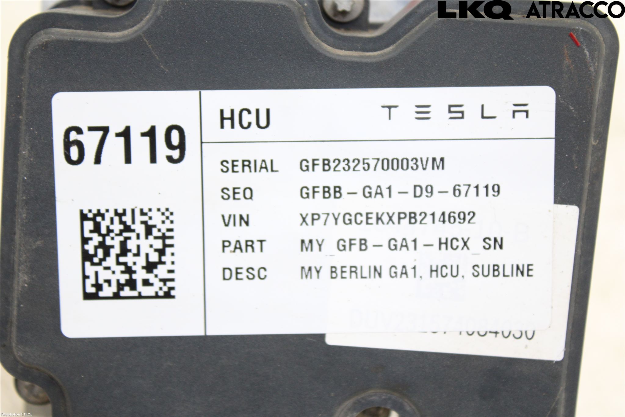 Tesla MODEL Y 21- Abs Hydraulaggregat