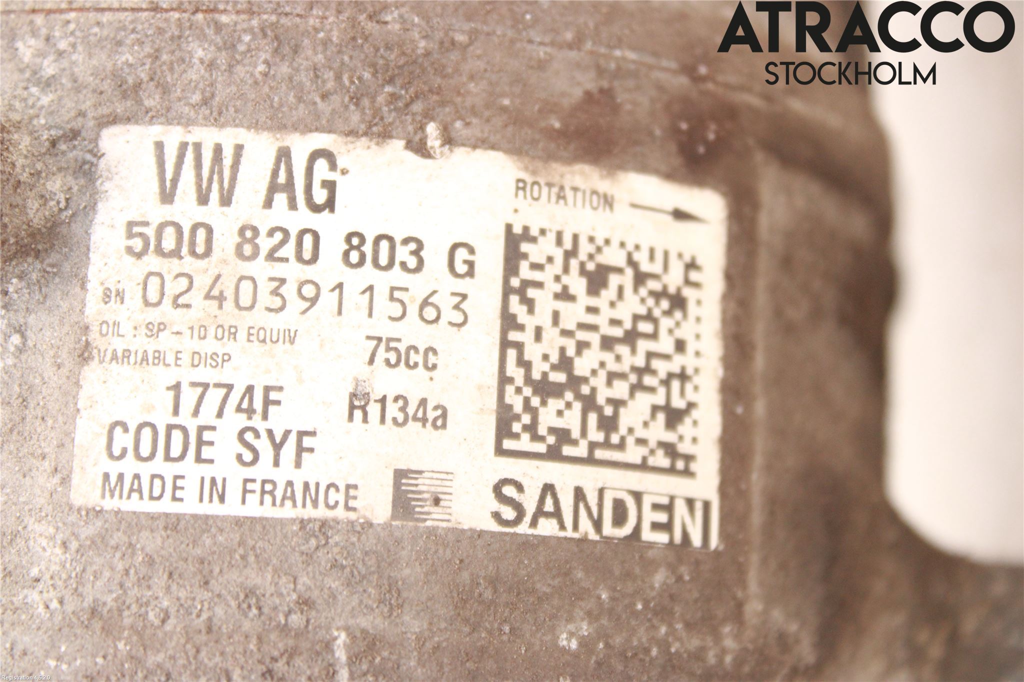 Skoda FABIA 15-21 Ac Kompressor