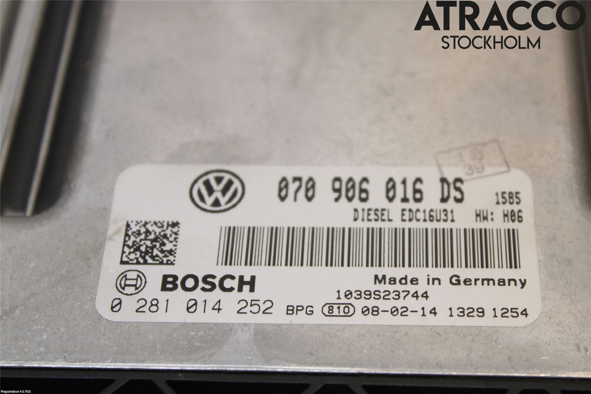 Volkswagen VW TRANSP/CARAVELLE (T5) 04-15 Styrenhet Insprut Bensin