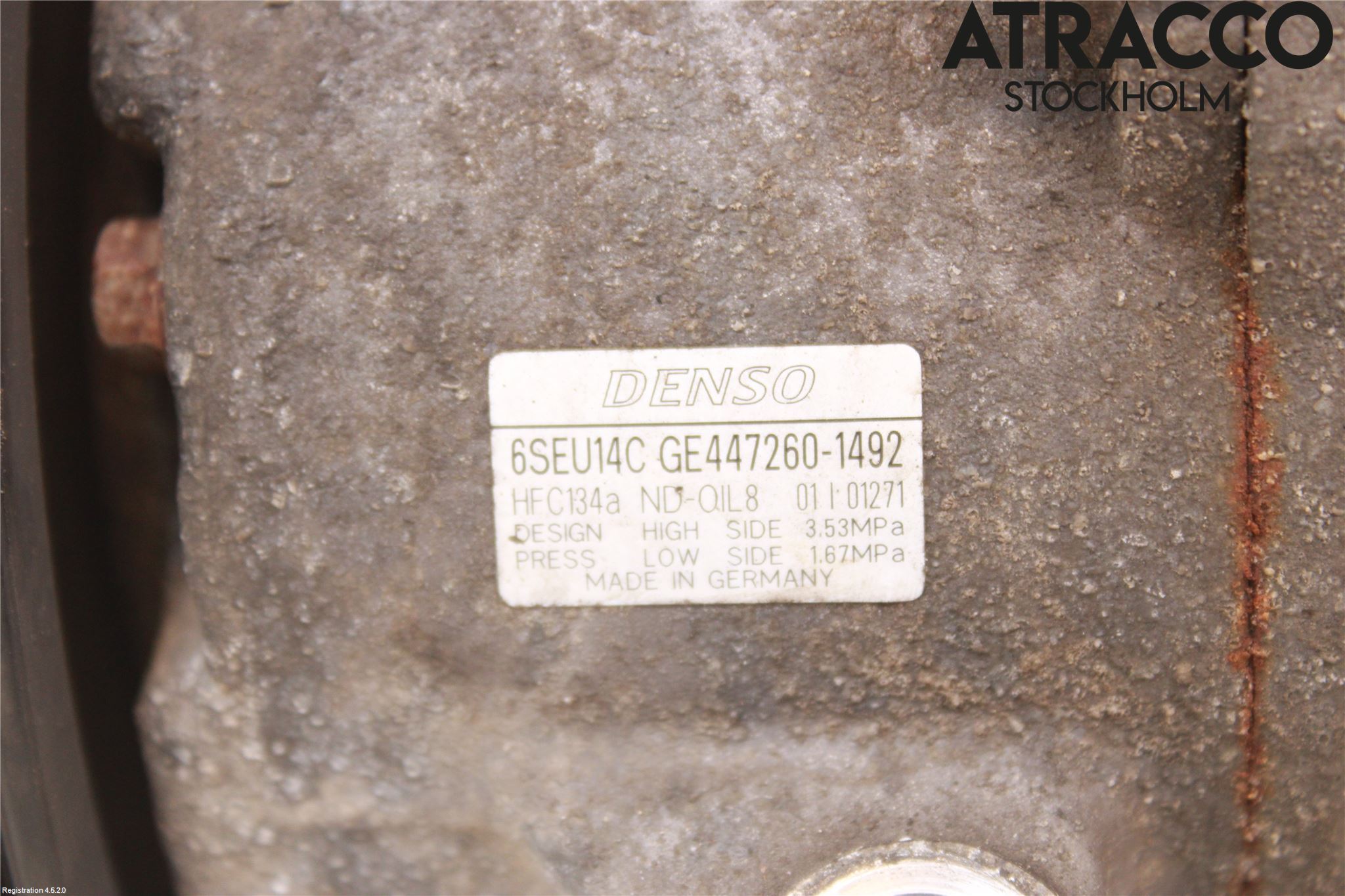 Toyota AURIS 07-09 Ac Kompressor