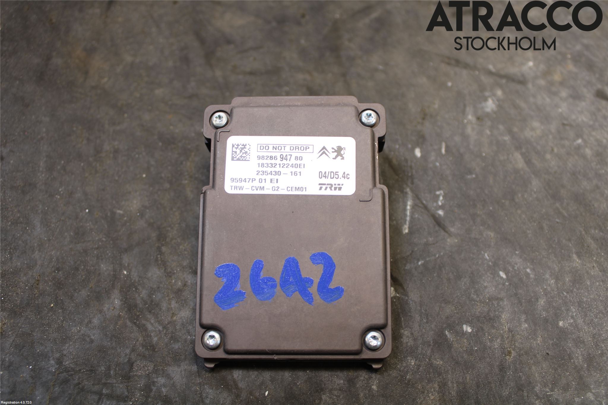 Citroen COTROEN C3 17-24 Parkeringshjälp Kamera