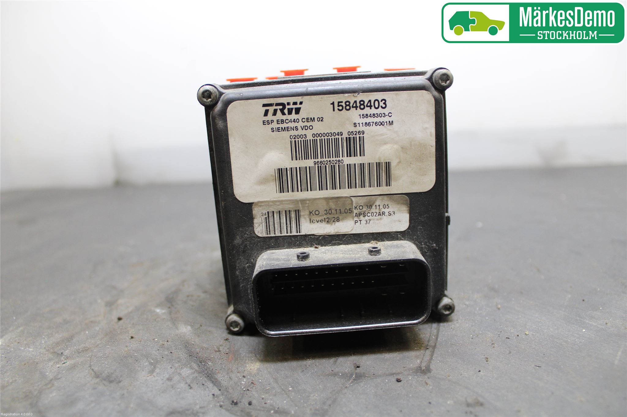 Peugeot 407 Abs Hydraulaggregat