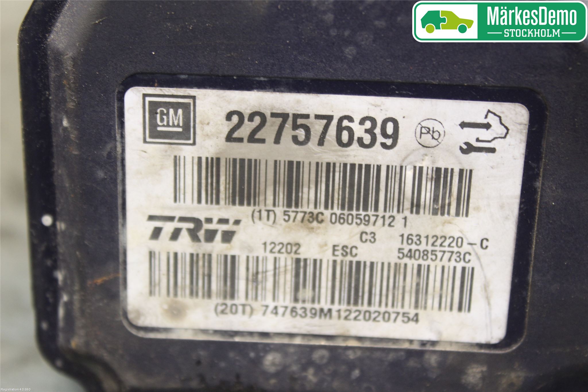 Opel INSIGNIA 09-16 Abs Hydraulaggregat