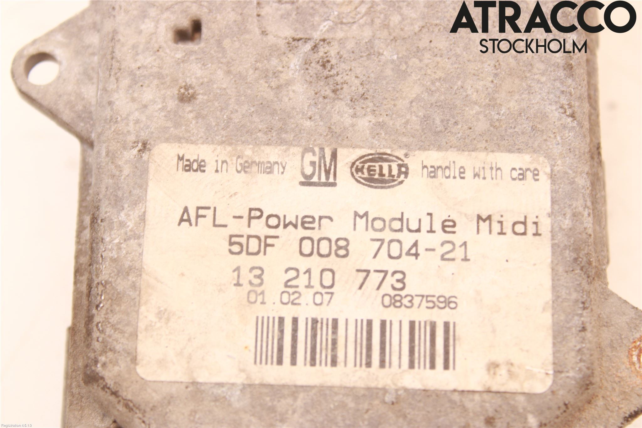 Opel ASTRA H 04-12 Styrenhet Strålkastare