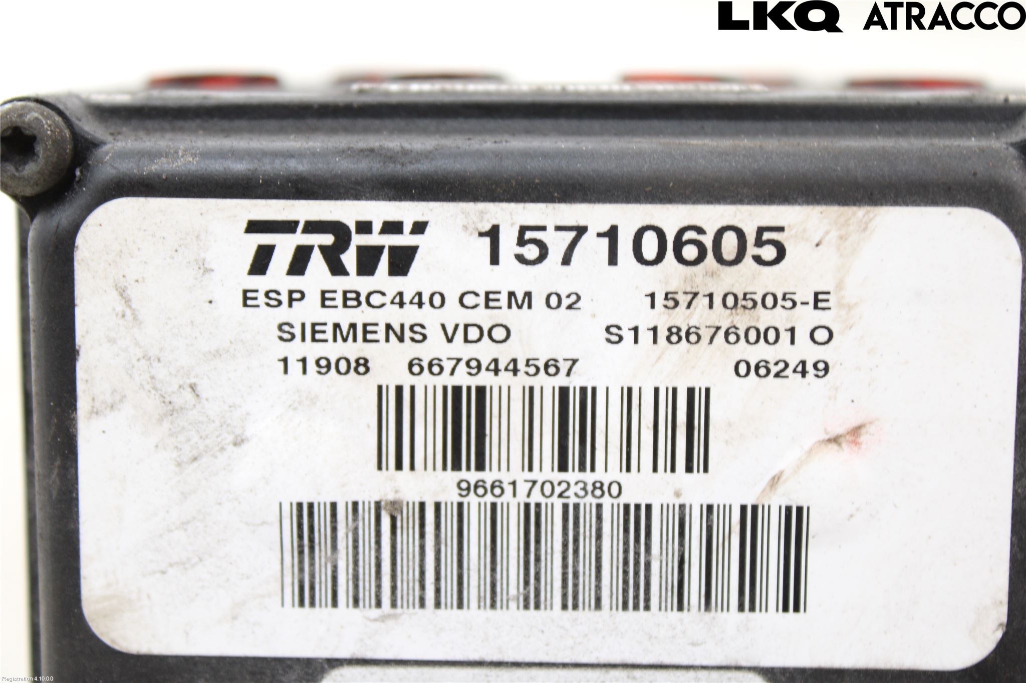 Peugeot 407 Abs Hydraulaggregat