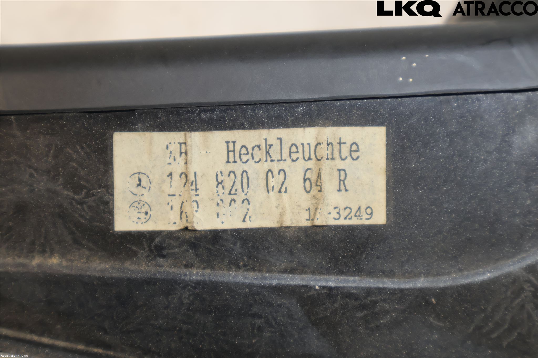 Mercedes-Benz MB 200-500  (W124) 86-96 Bakljus Höger