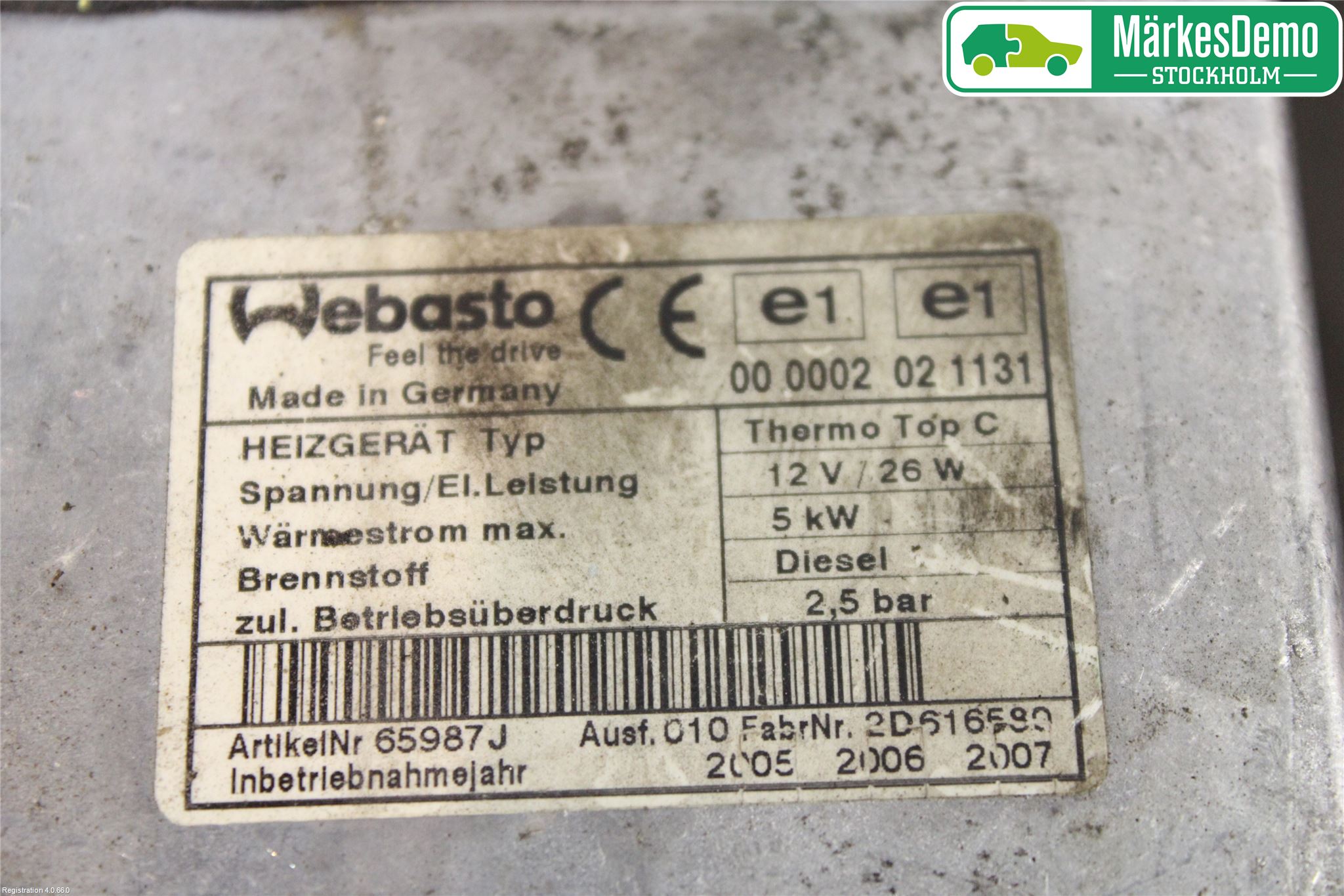 Peugeot EXPERT   -07 Dieselvärmare