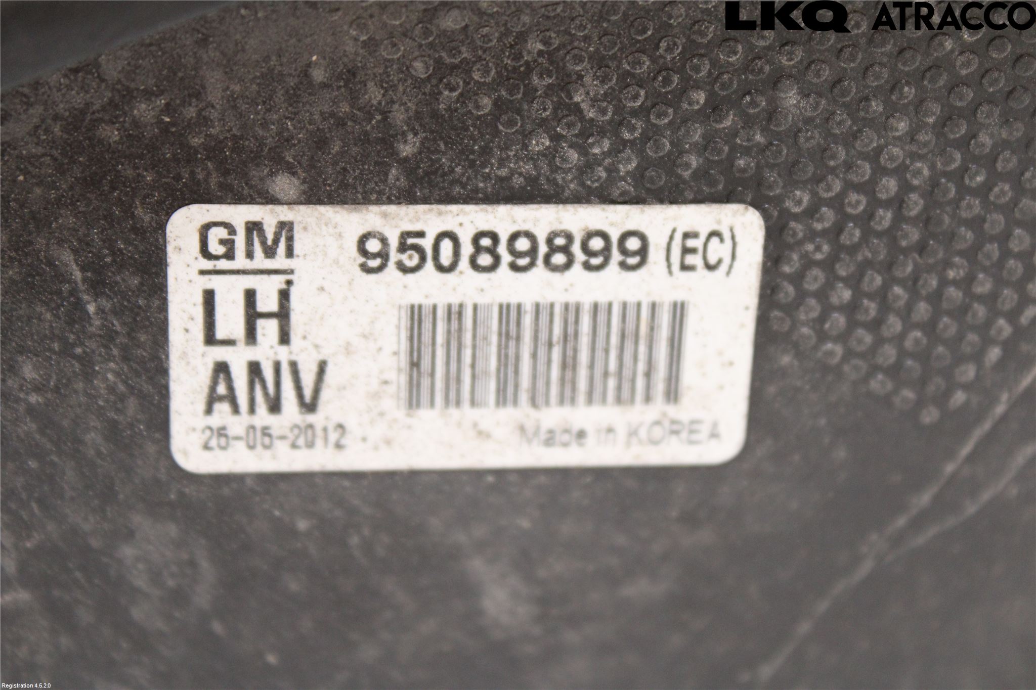 GM CHEVROLET CRUZE Bakljus Vänster