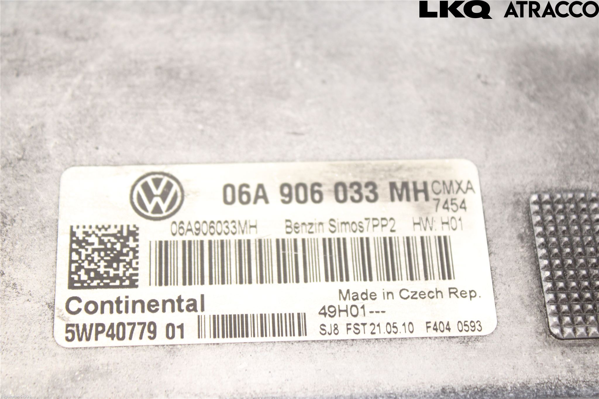 Volkswagen VW GOLF VI 09-13 Styrenhet Insprut Bensin