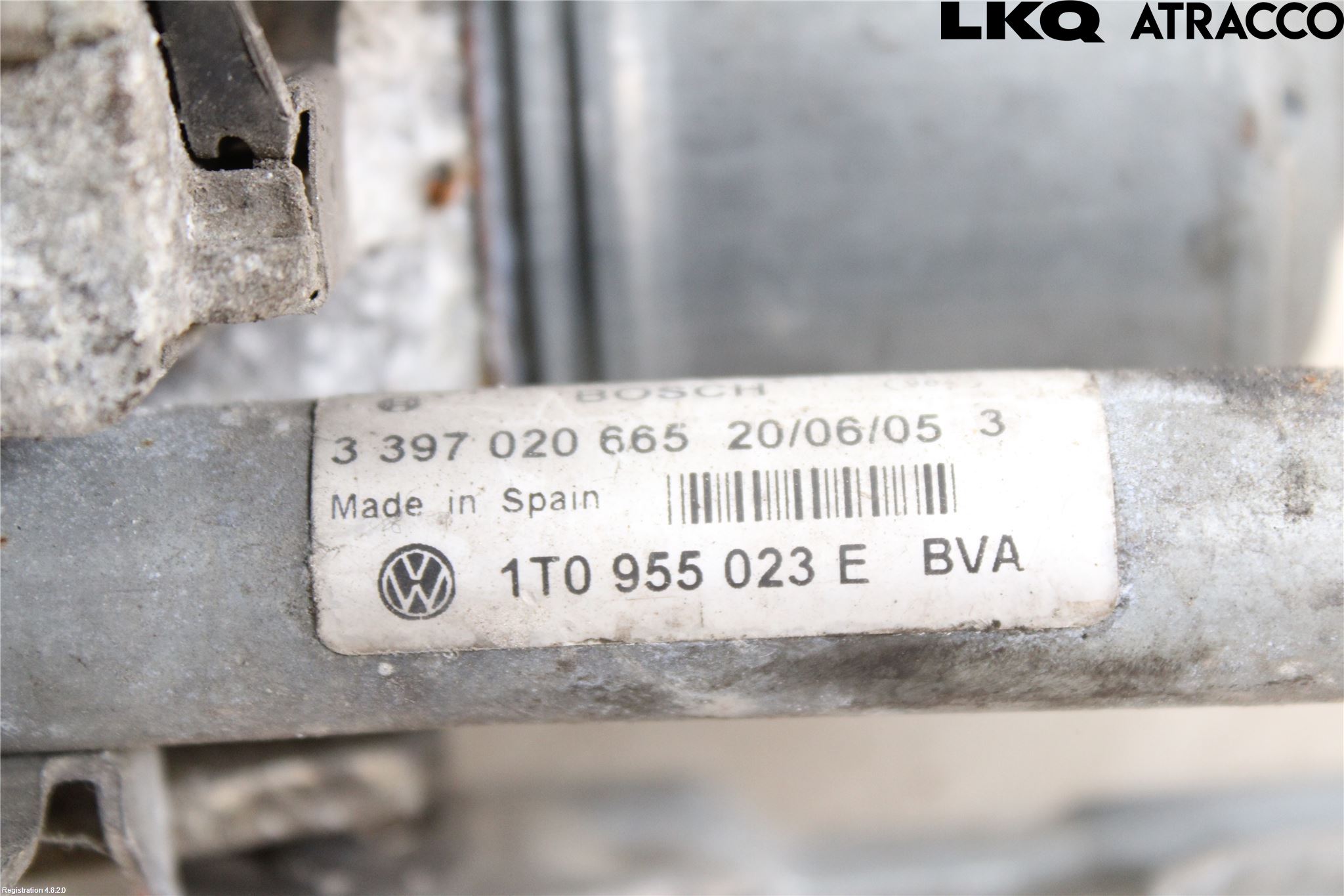 Volkswagen VW TOURAN 03-10 Torkarmotor Vindruta