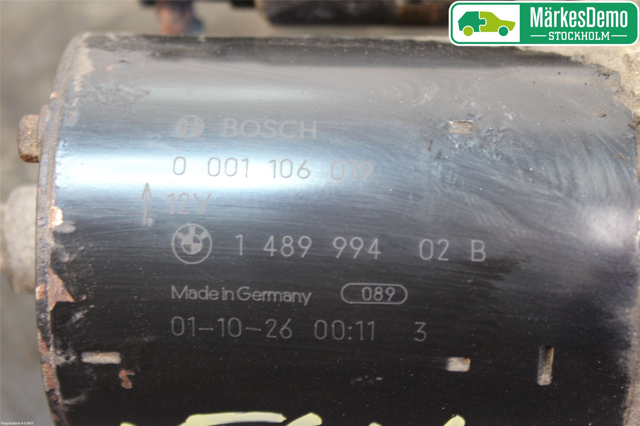 Mini COUPE R50/53 01-06 Startmotor