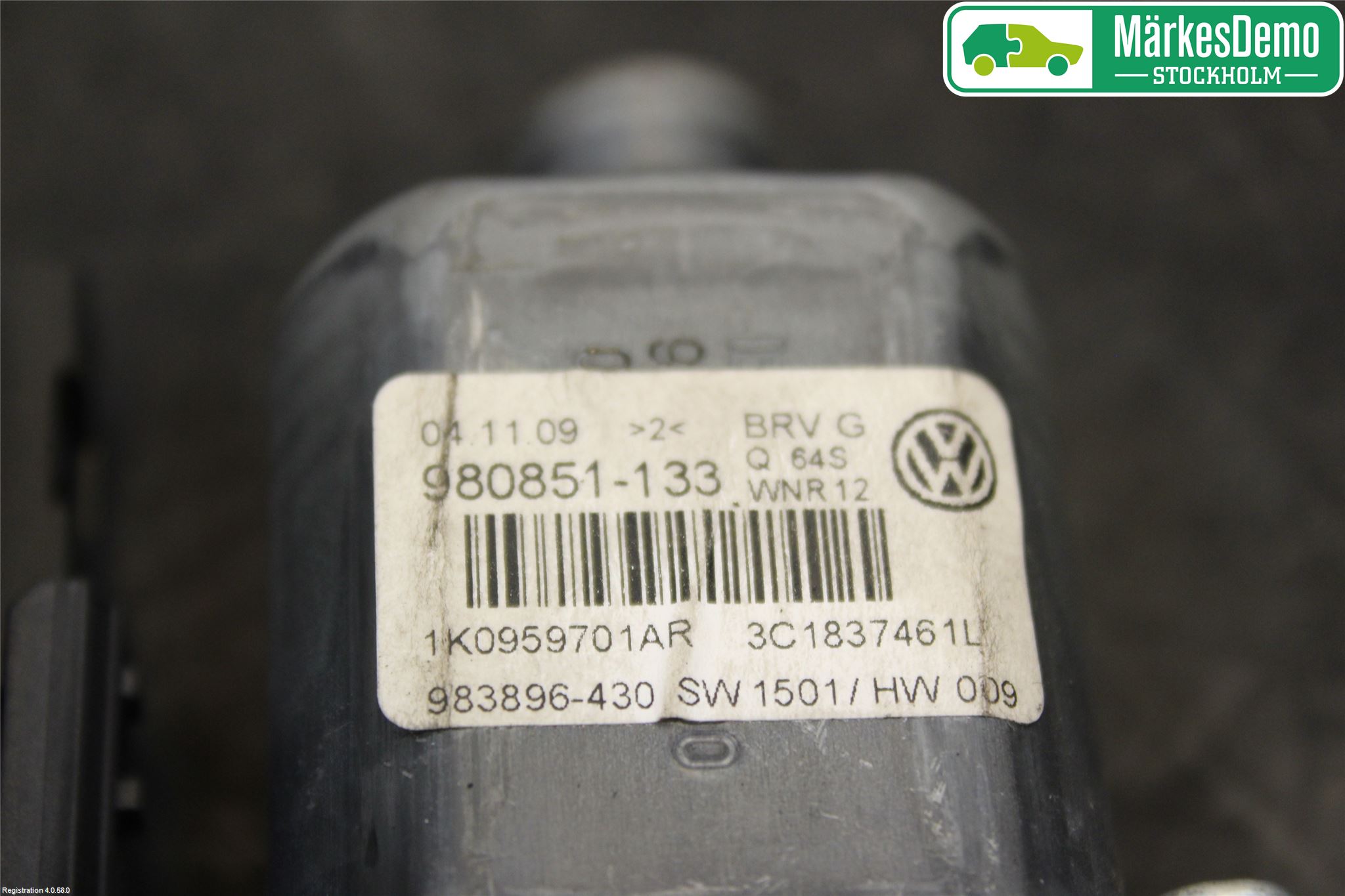 Volkswagen VW PASSAT 05-11 Fönsterhissmotor