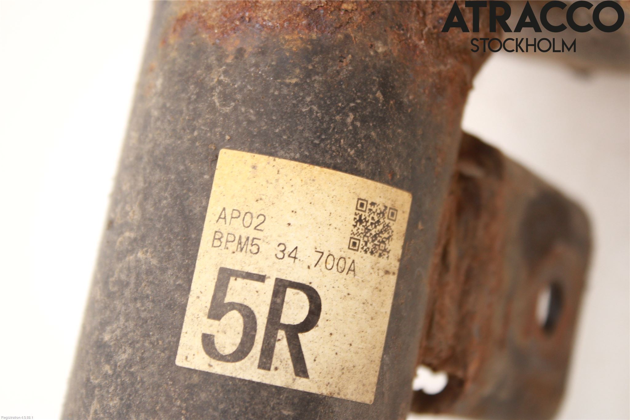 Mazda 3 III 14-19 Fjäderben Fram Höger