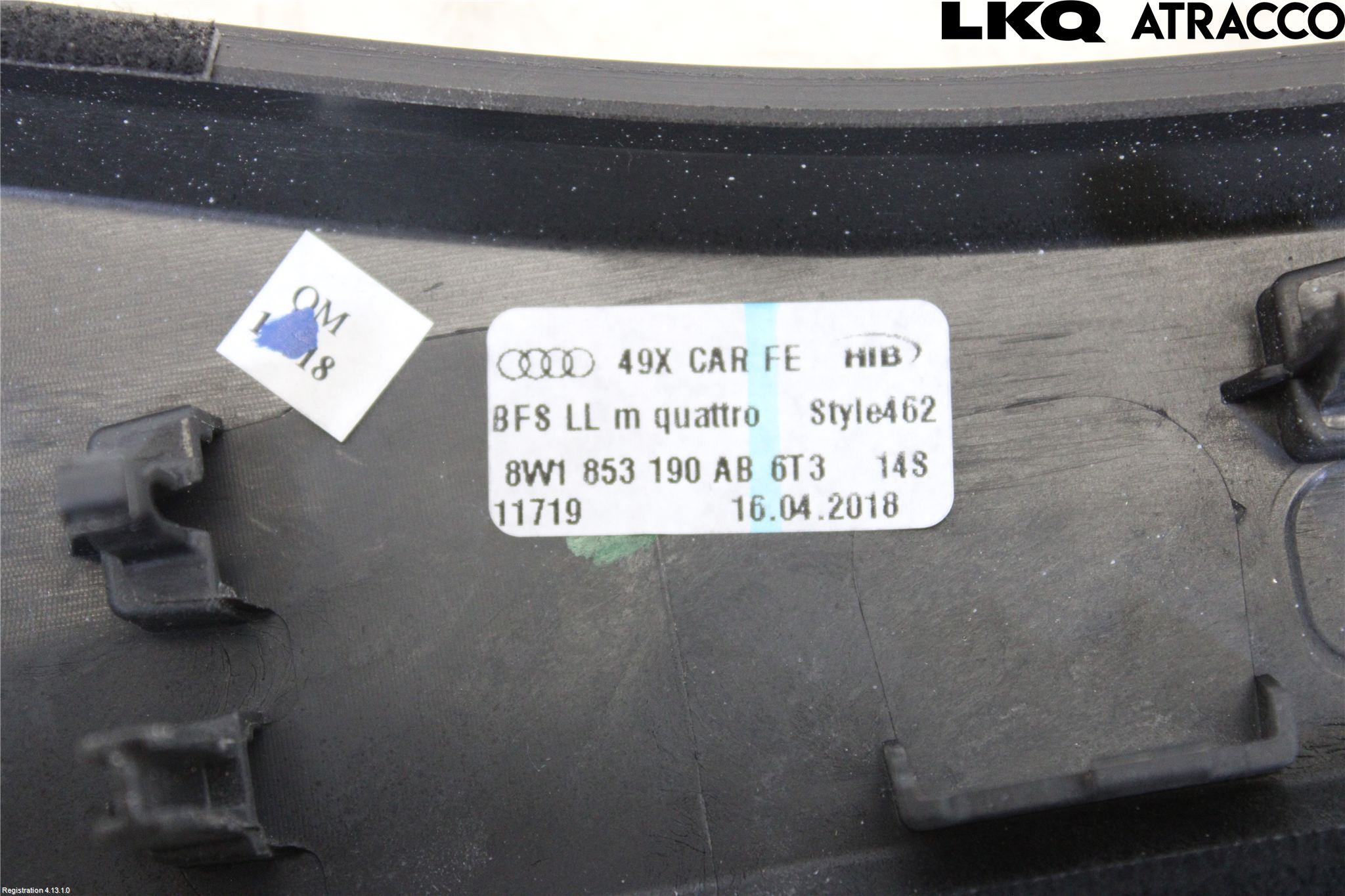 Audi A5 17- Instrumentbräda Inlägg-Dekorlist