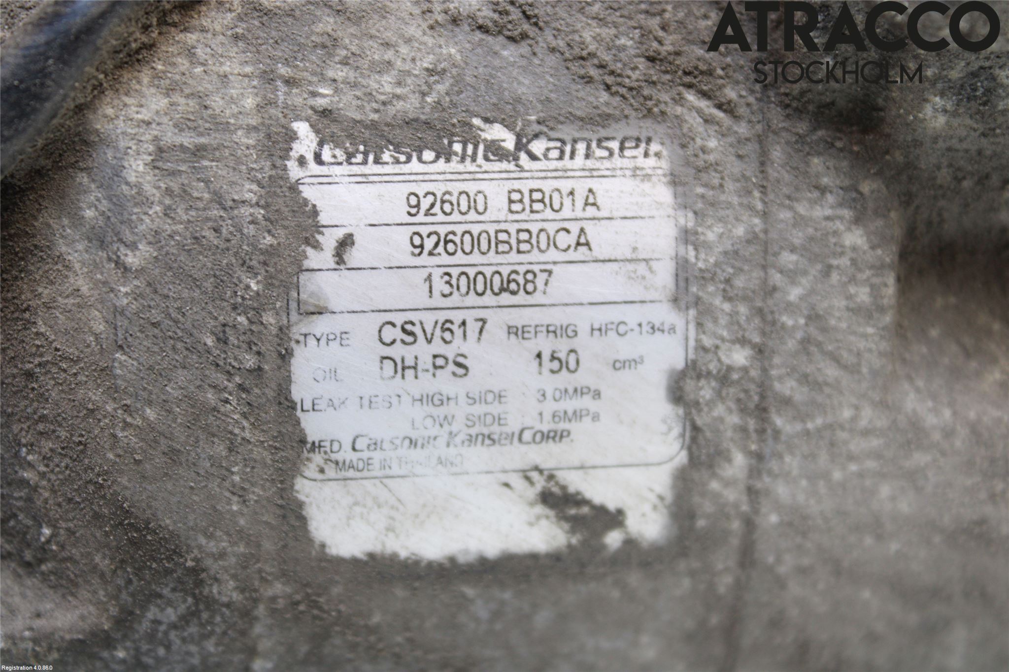 Nissan QASHQAI 10-14 Ac Kompressor