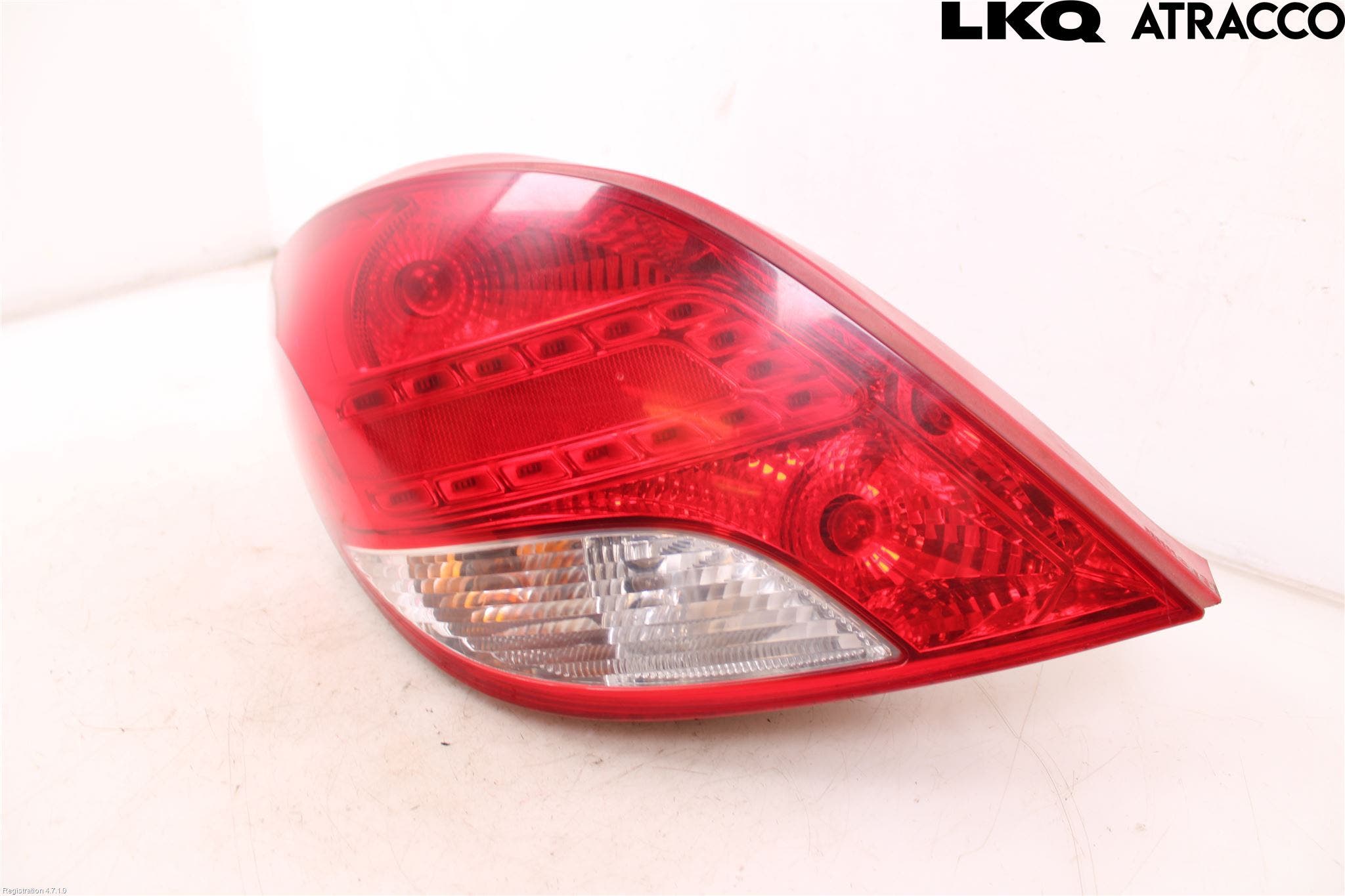 Peugeot 207 Bakljus Vänster