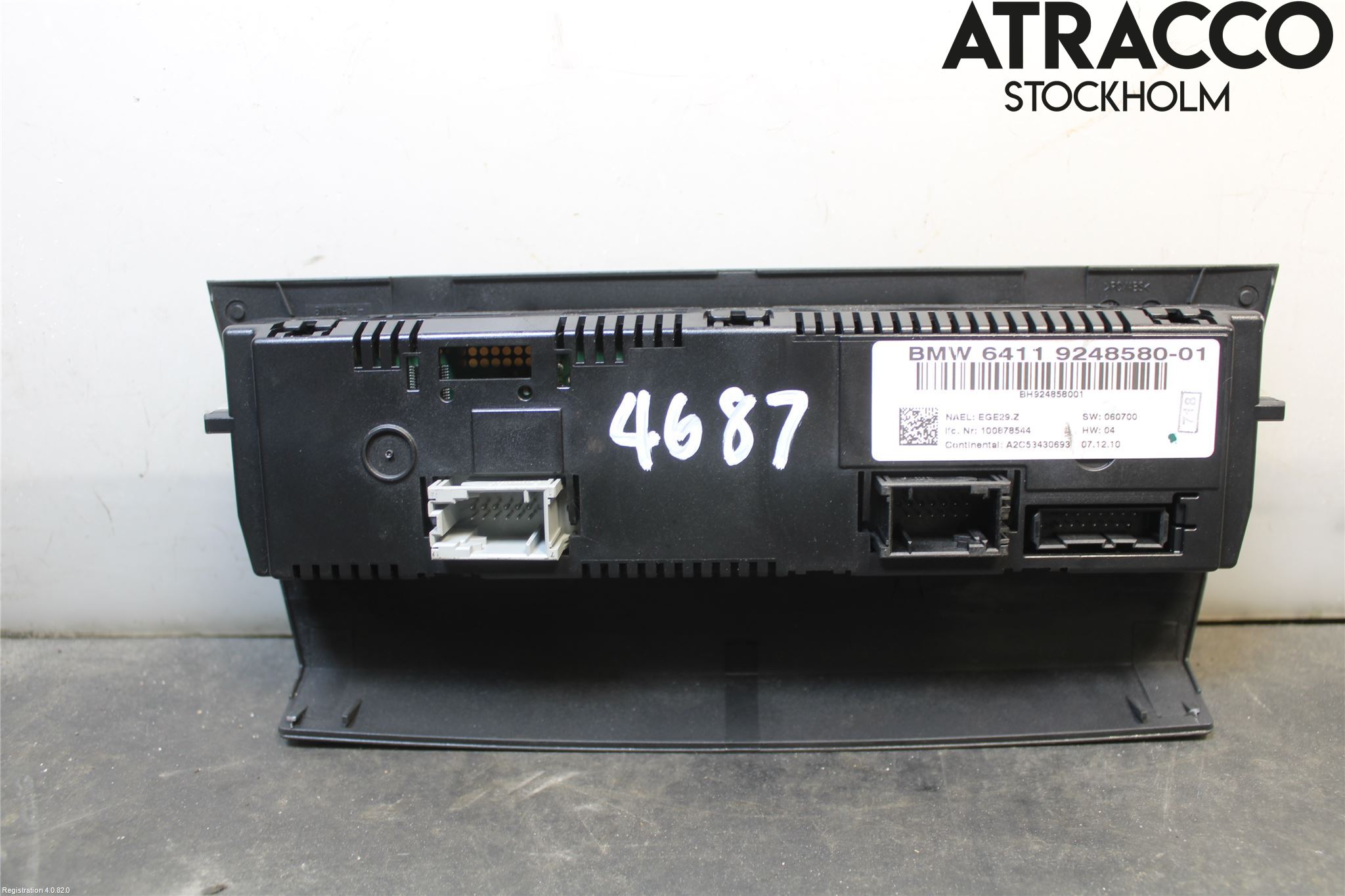BMW 3 E90/91 SED/TOU 05-12 Ac Styrenhet Ac Manöveren