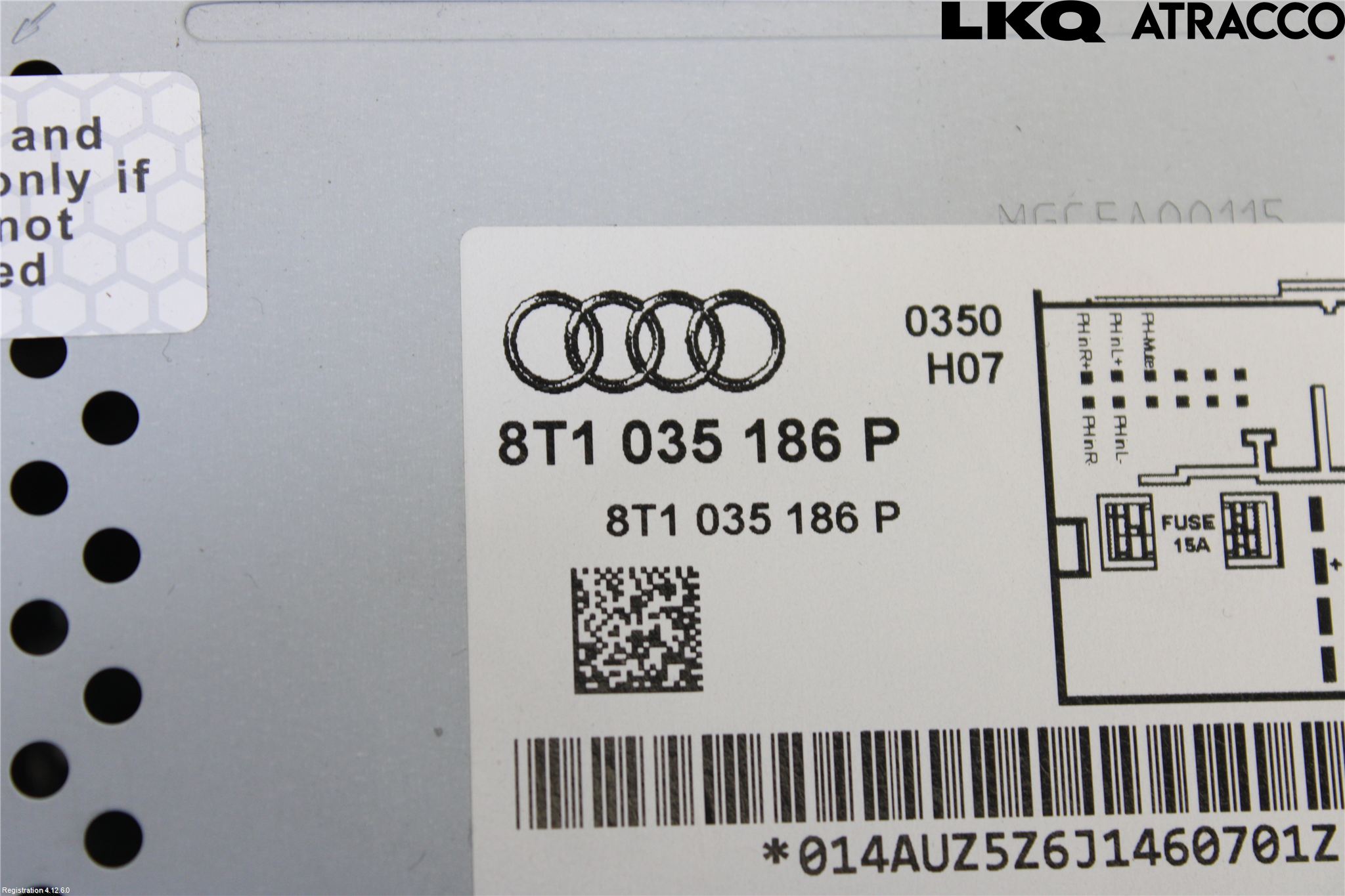 Audi A5 07-16 Cd Radio - Multimediapanel