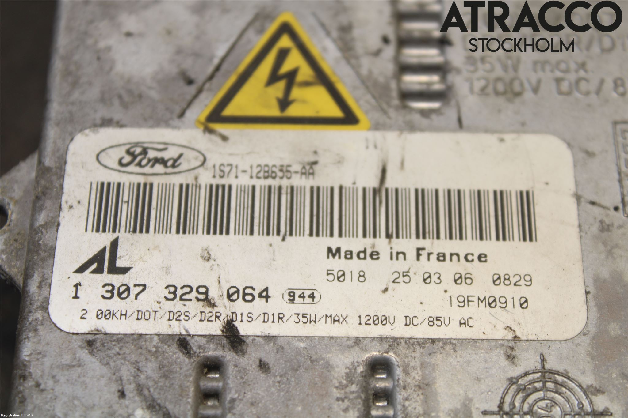 Ford MONDEO     01-06 Styrenhet Strålkastare