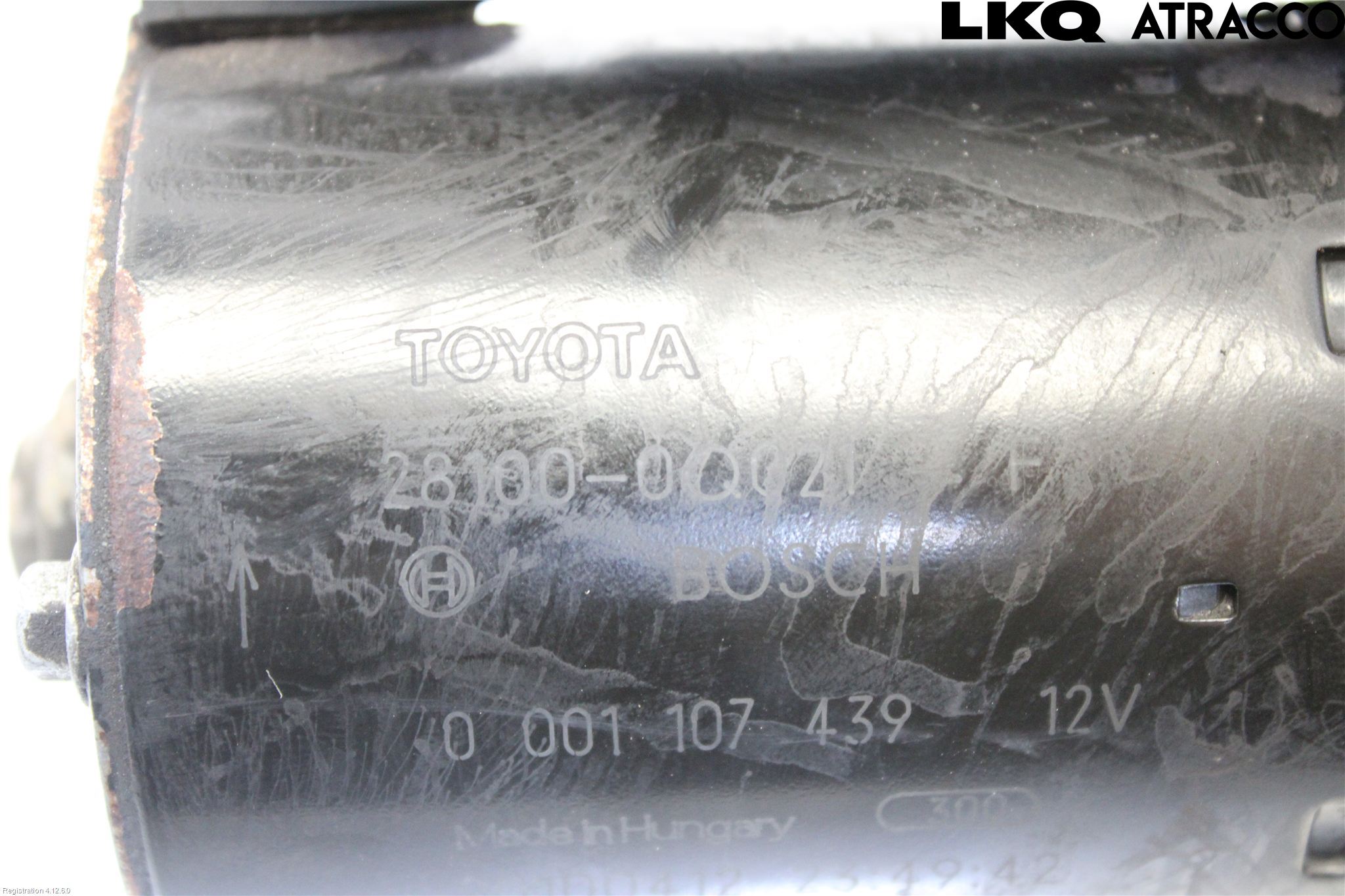 Toyota AYGO 06-14 Startmotor