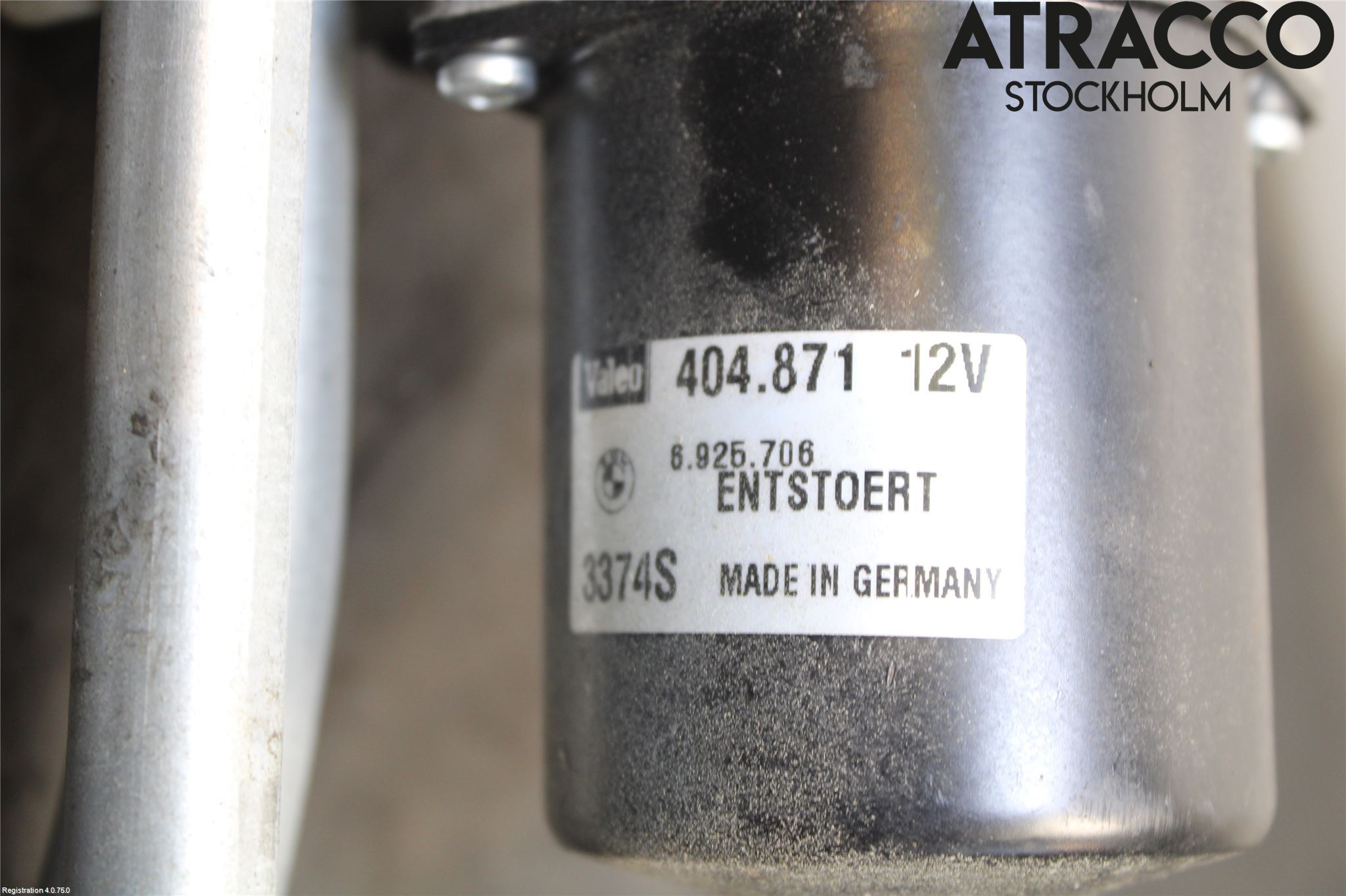 BMW 1 E87/81 5D/3D 03-11 Torkarmekanism Vindruta