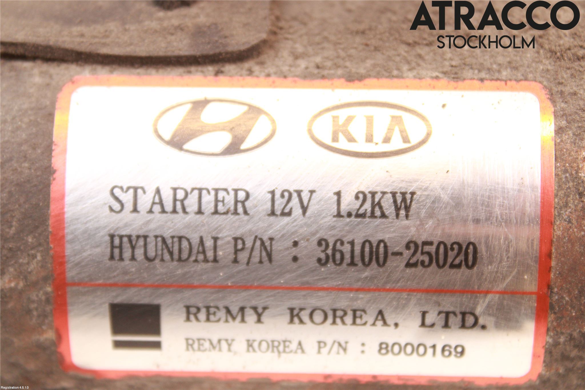 Kia CARENS II 07-12 Startmotor