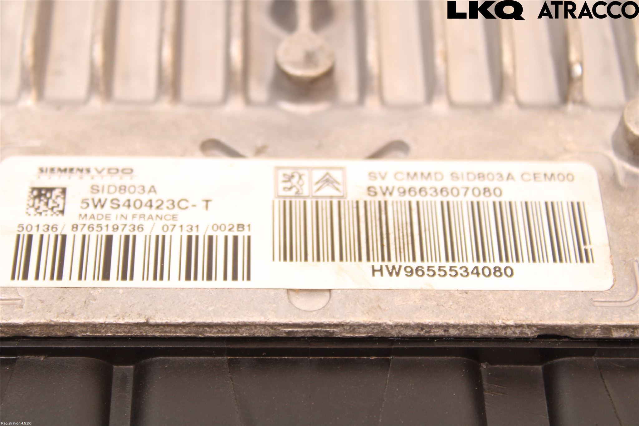 Peugeot 407 Styrenhet Inspump Diesel