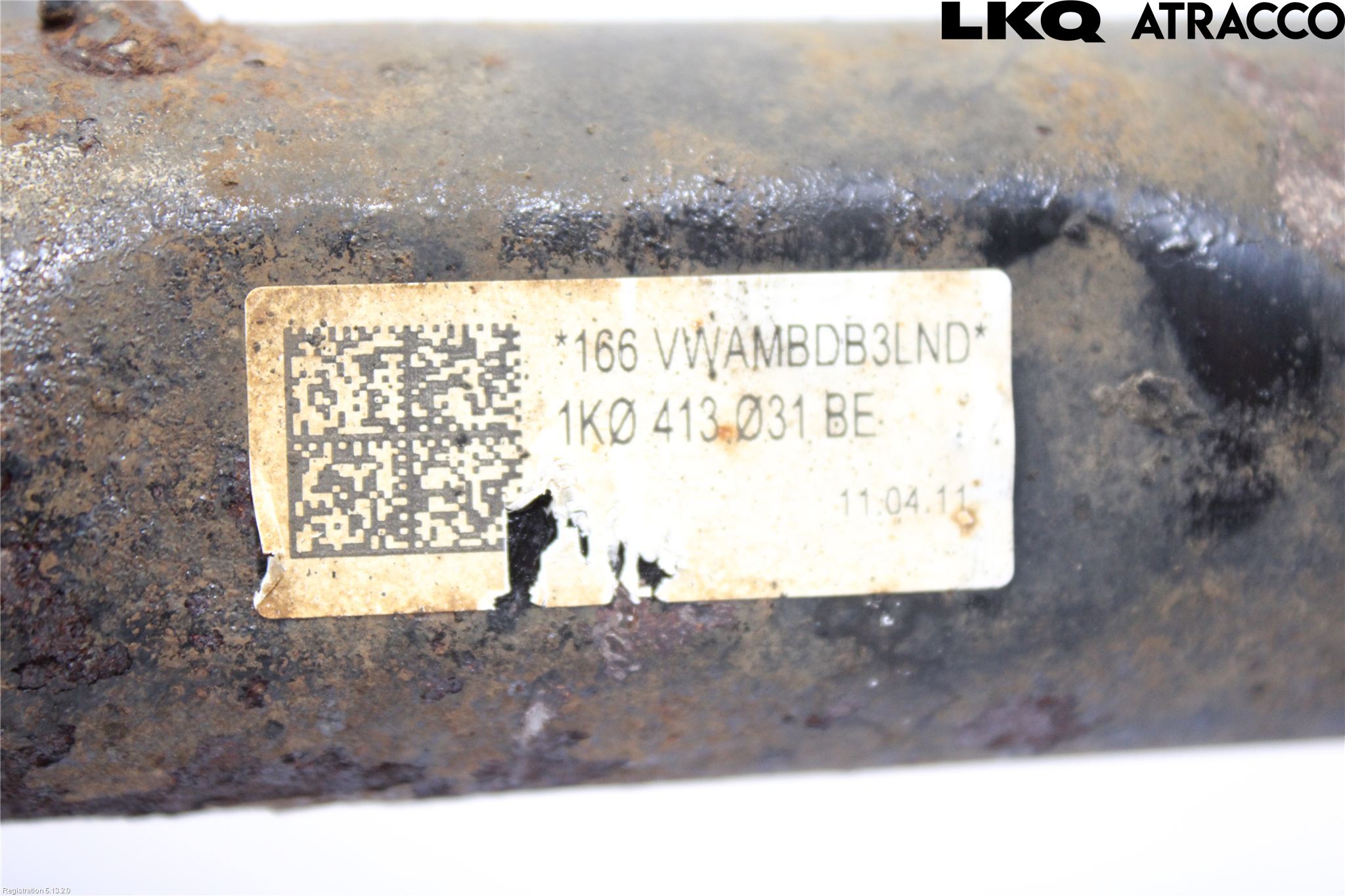 Volkswagen VW GOLF VI 09-13 Fjäderben Fram Höger