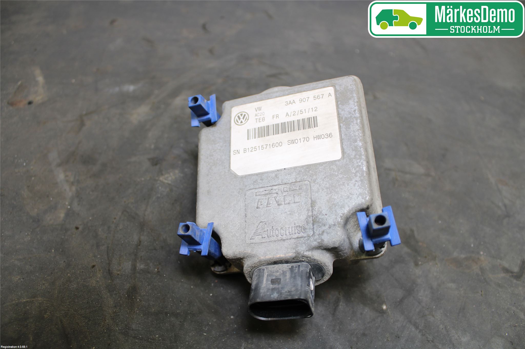 Volkswagen VW PASSAT CC 08-16 Sensor Adaptiv Farthållare