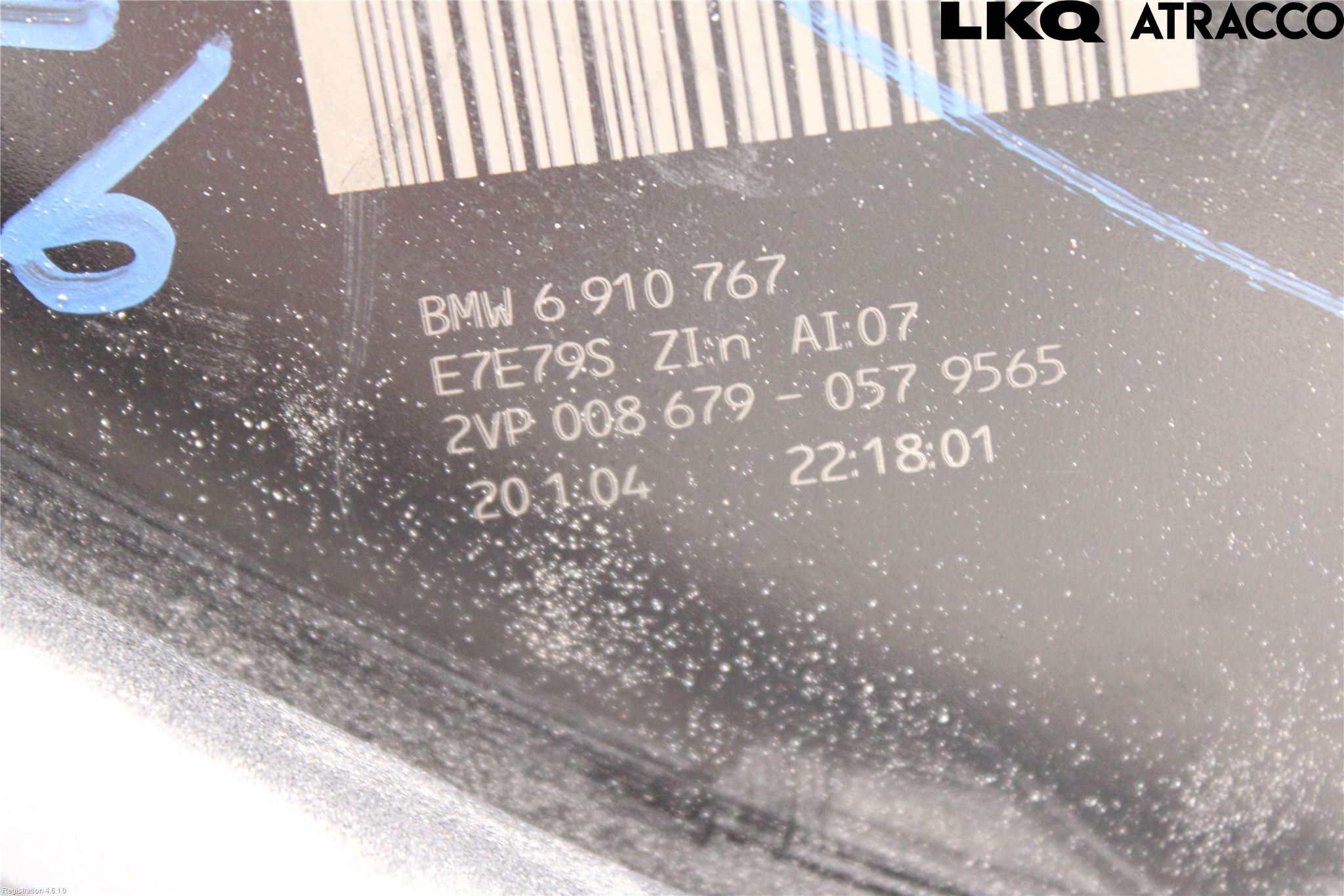 BMW 5 E60/61 Sed/Tou 02-10 Bakljus Vänster