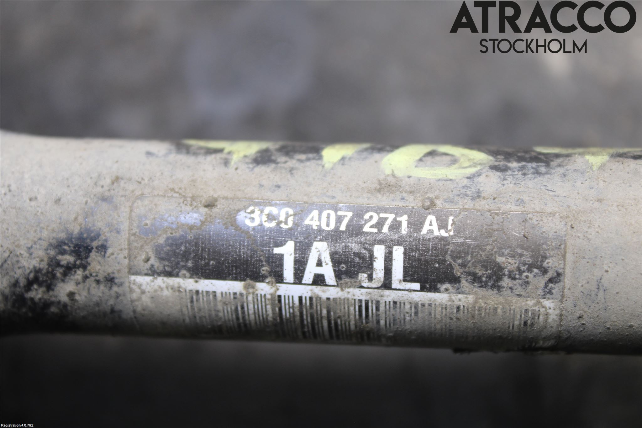 Volkswagen VW GOLF VI 09-13 Drivaxel Fram Vänster