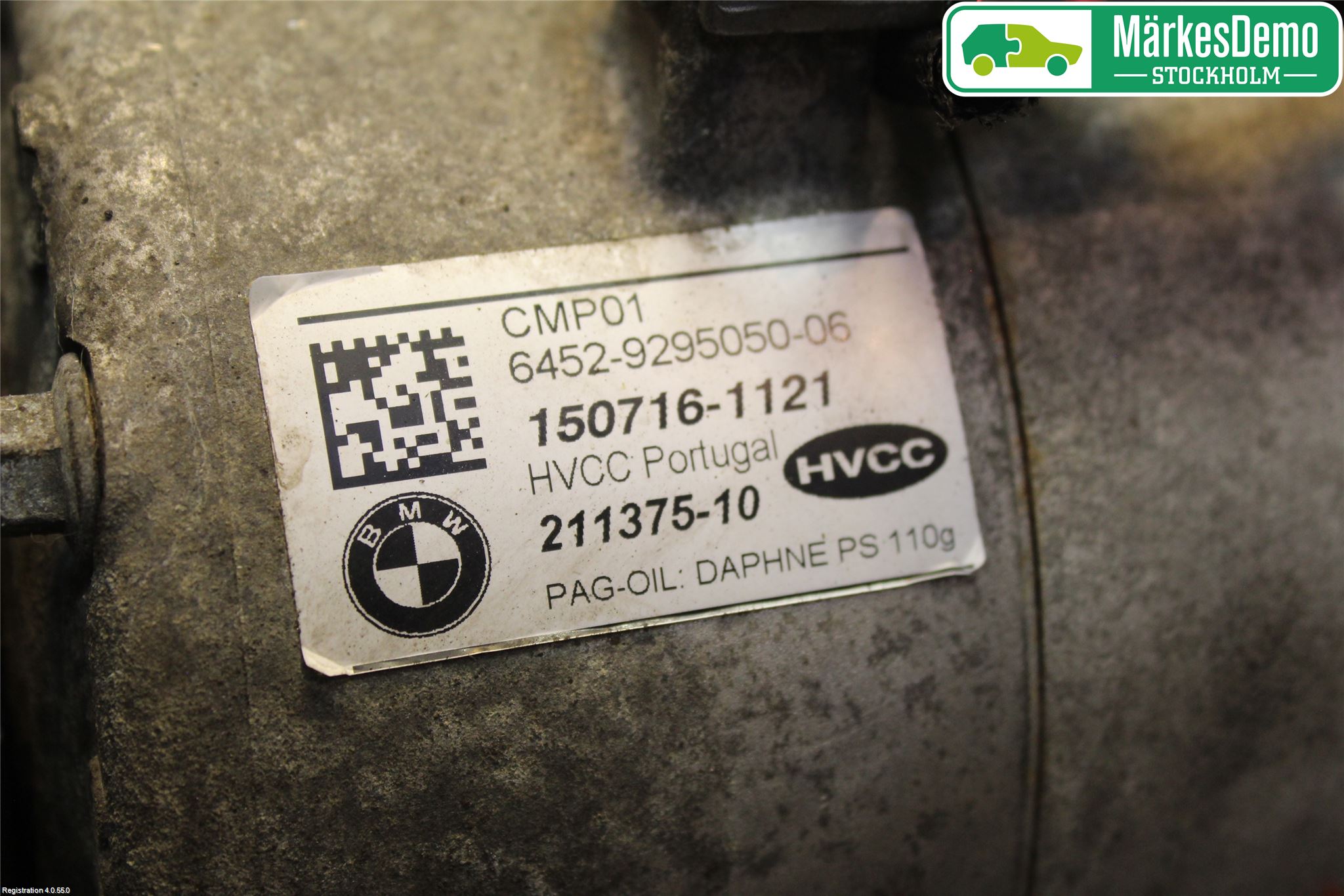 BMW 2 F45 Active Tourer 14-21 Ac Kompressor